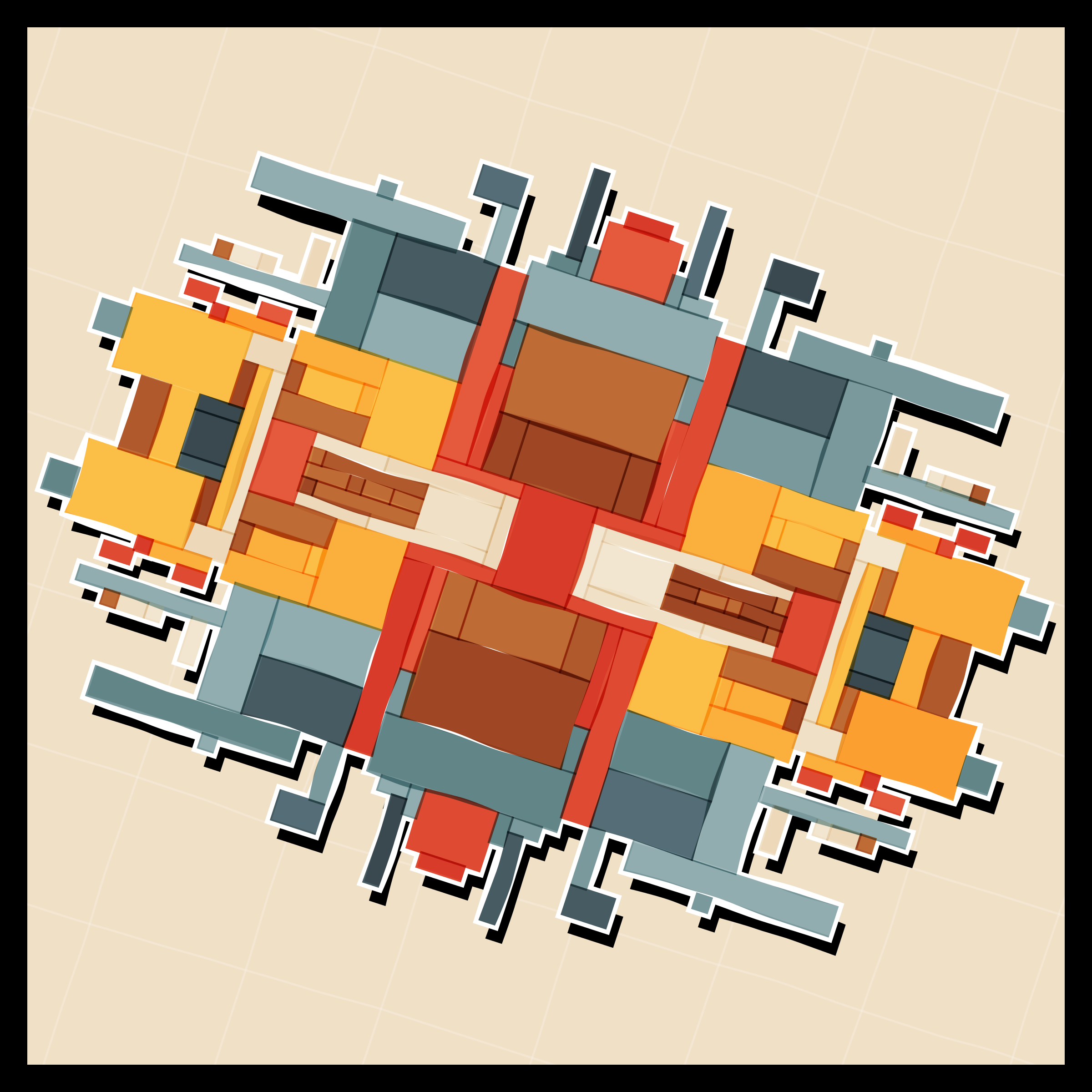 Art Blocks - Art Blocks v2 - Paper Armada #2390 - NFT # 37002390