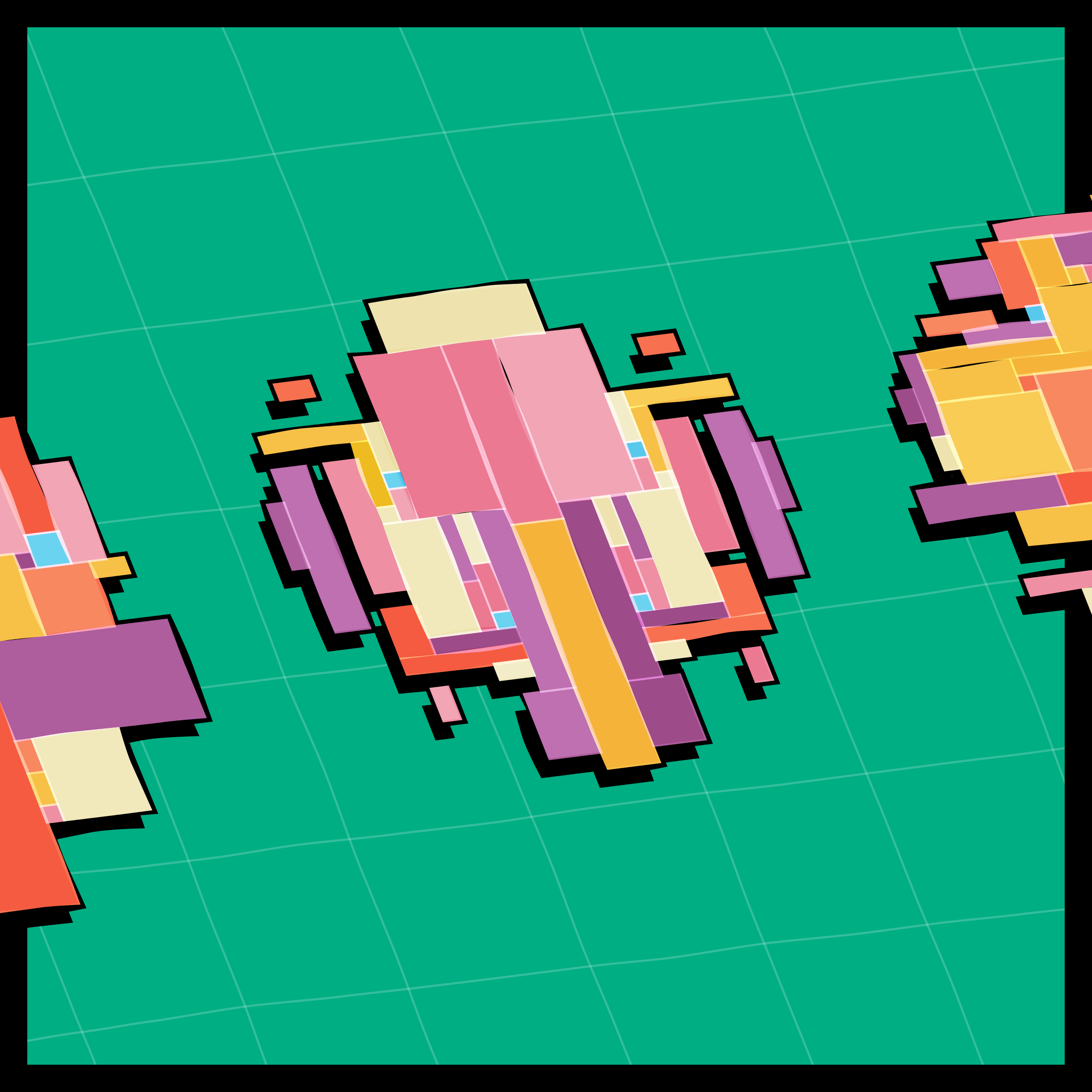 Art Blocks - Art Blocks v2 - Paper Armada #2394 - NFT # 37002394