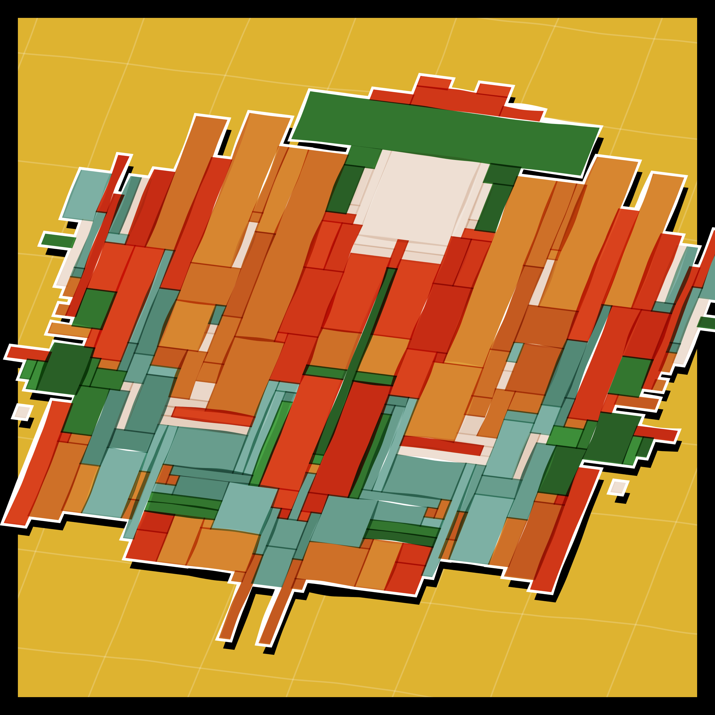 Art Blocks - Art Blocks v2 - Paper Armada #2400 - NFT # 37002400