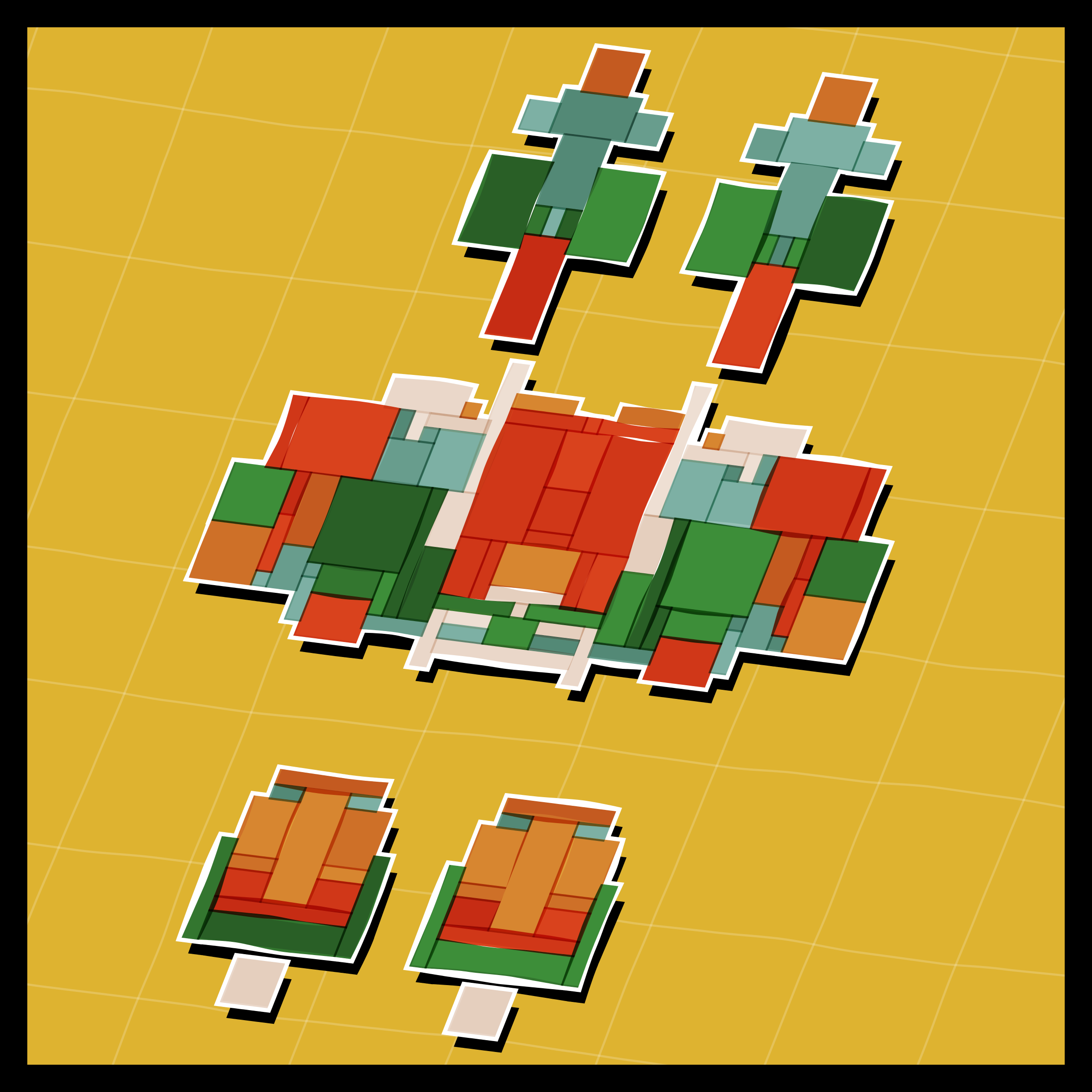 Art Blocks - Art Blocks v2 - Paper Armada #2403 - NFT # 37002403