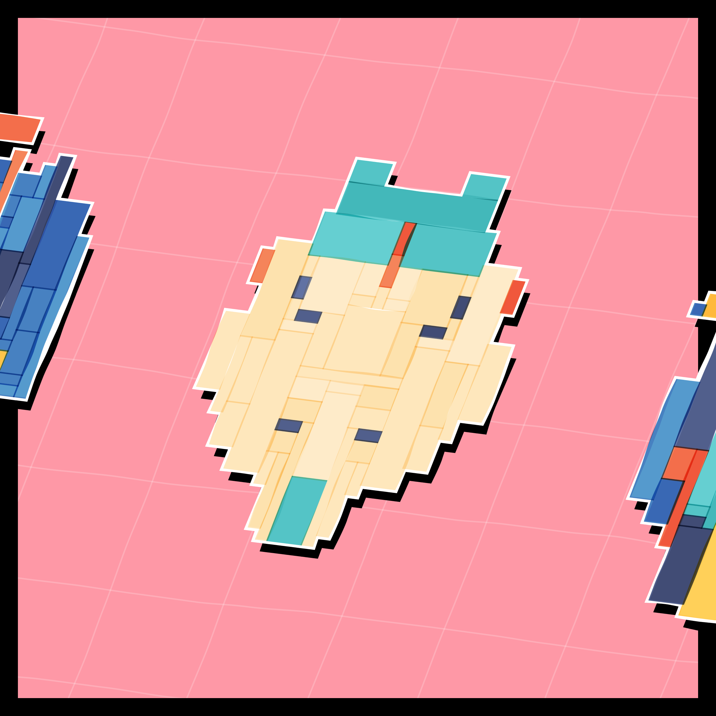 Art Blocks - Art Blocks v2 - Paper Armada #2412 - NFT # 37002412