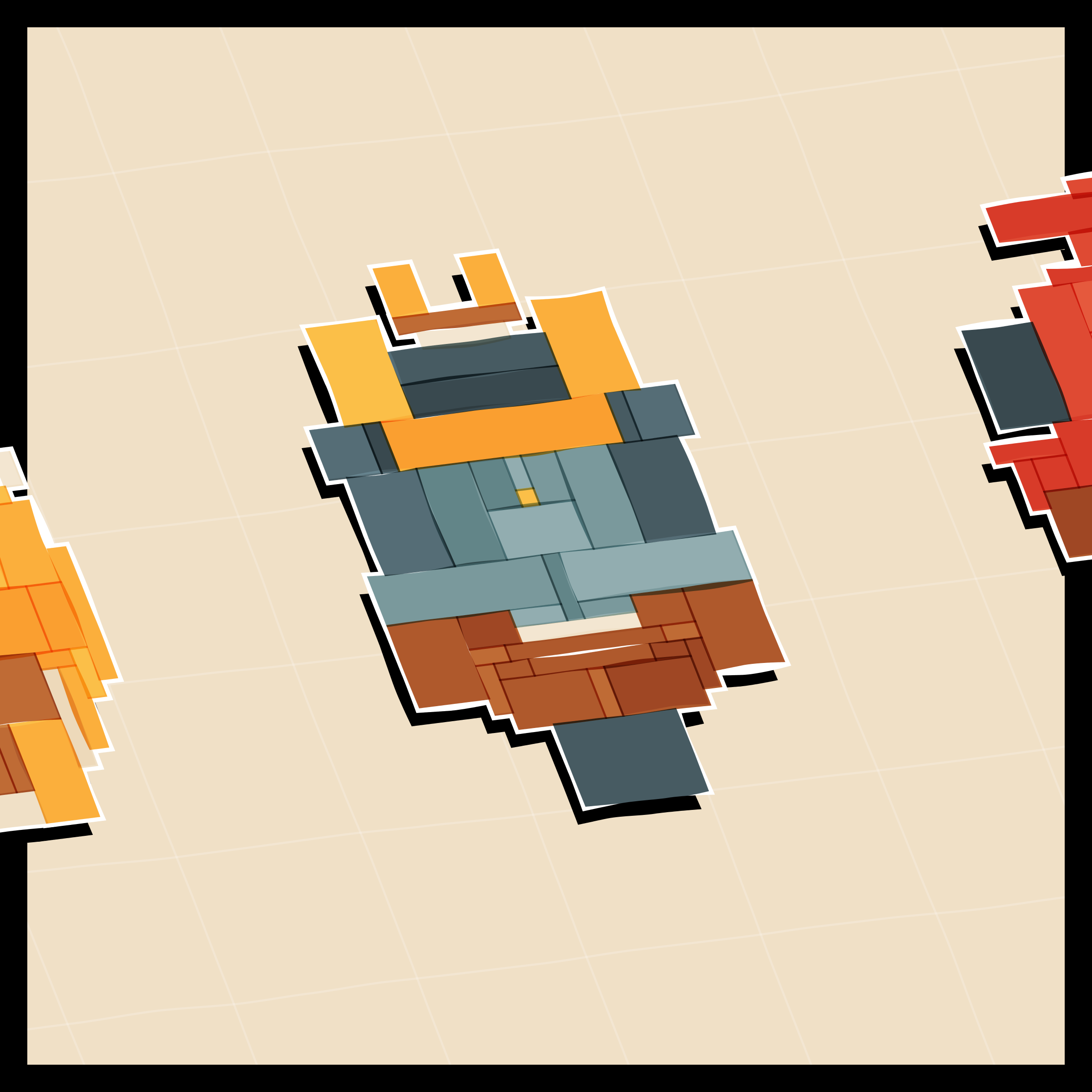 Art Blocks - Art Blocks v2 - Paper Armada #2416 - NFT # 37002416