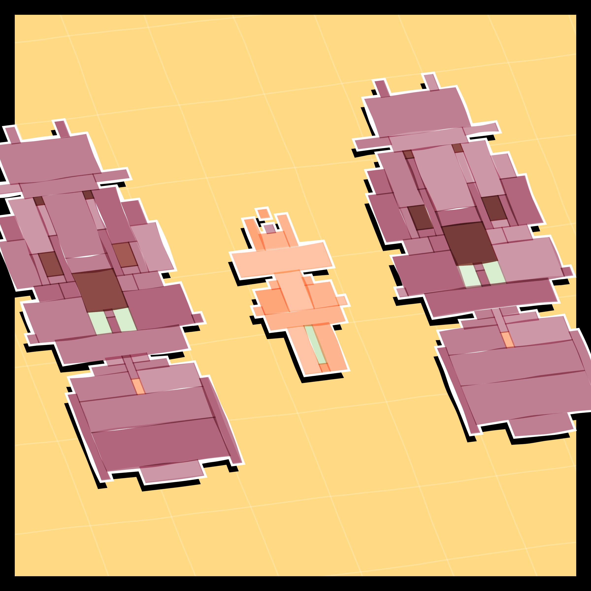 Art Blocks - Art Blocks v2 - Paper Armada #2419 - NFT # 37002419