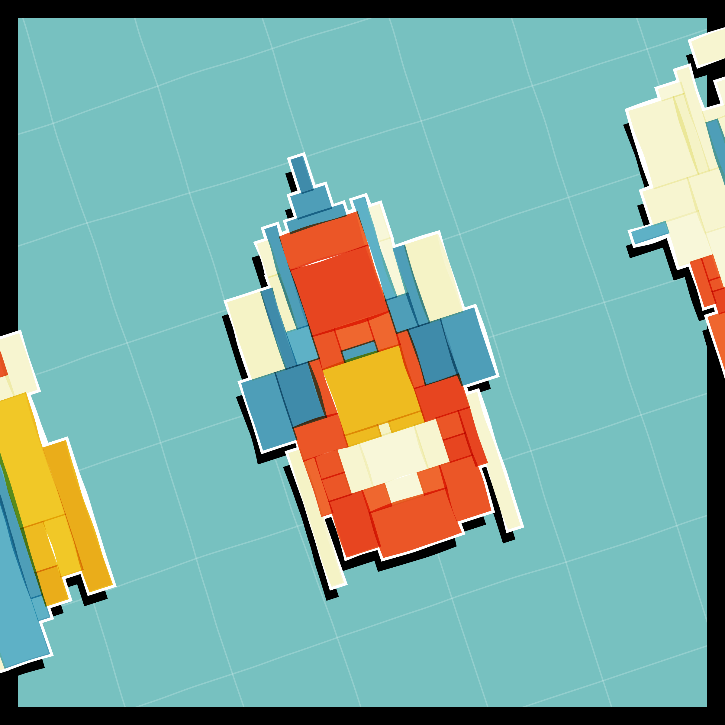 Art Blocks - Art Blocks v2 - Paper Armada #2422 - NFT # 37002422