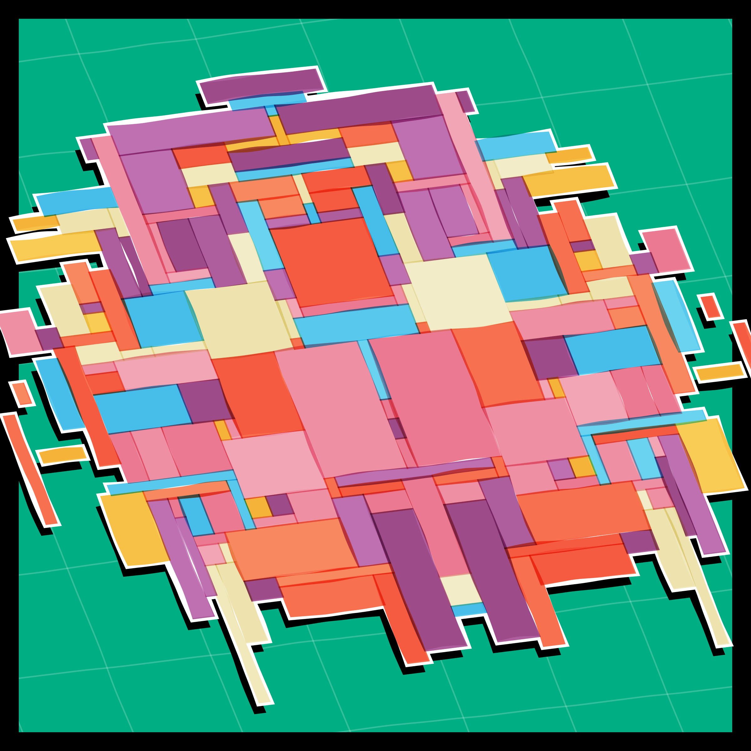 Art Blocks - Art Blocks v2 - Paper Armada #2423 - NFT # 37002423