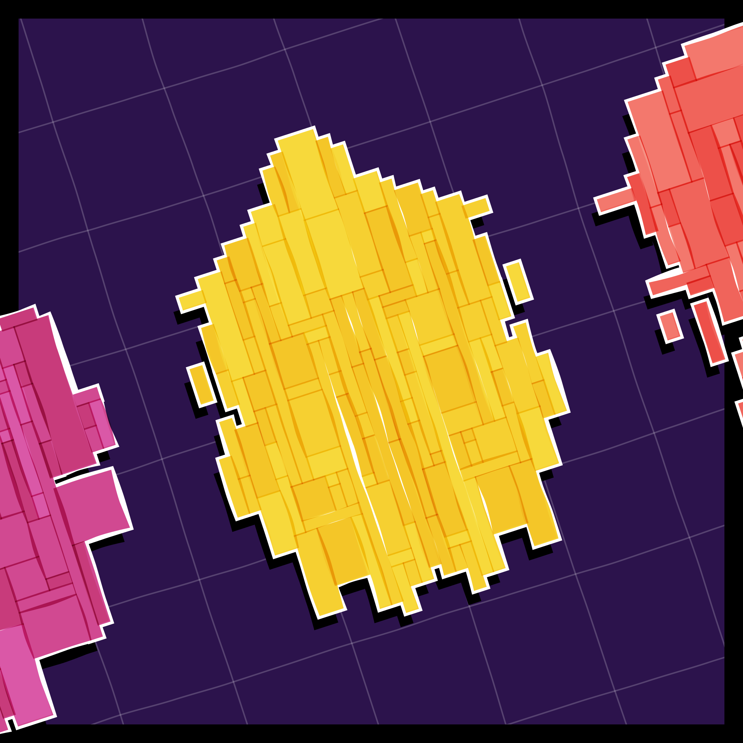 Art Blocks - Art Blocks v2 - Paper Armada #2436 - NFT # 37002436