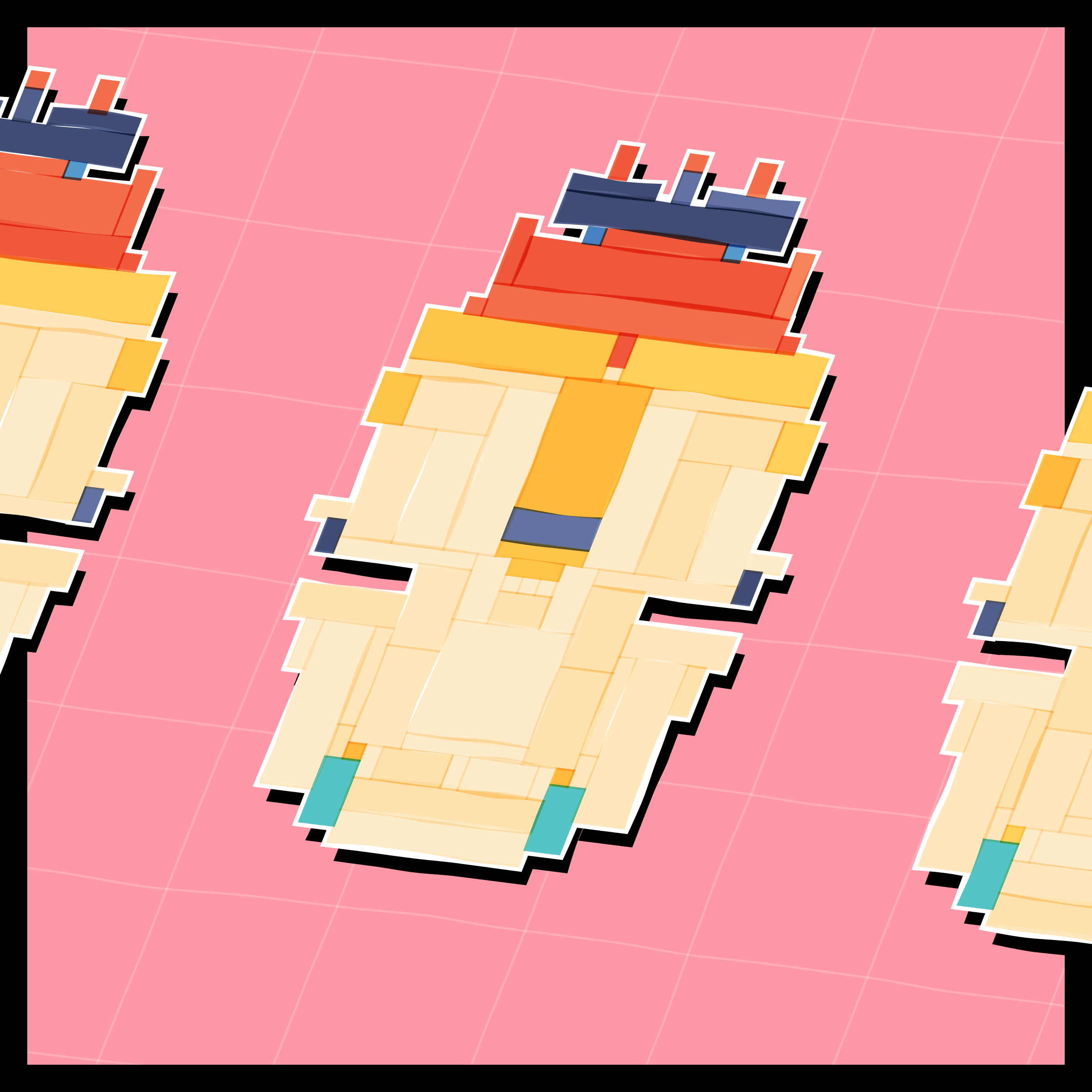 Art Blocks - Art Blocks v2 - Paper Armada #2445 - NFT # 37002445