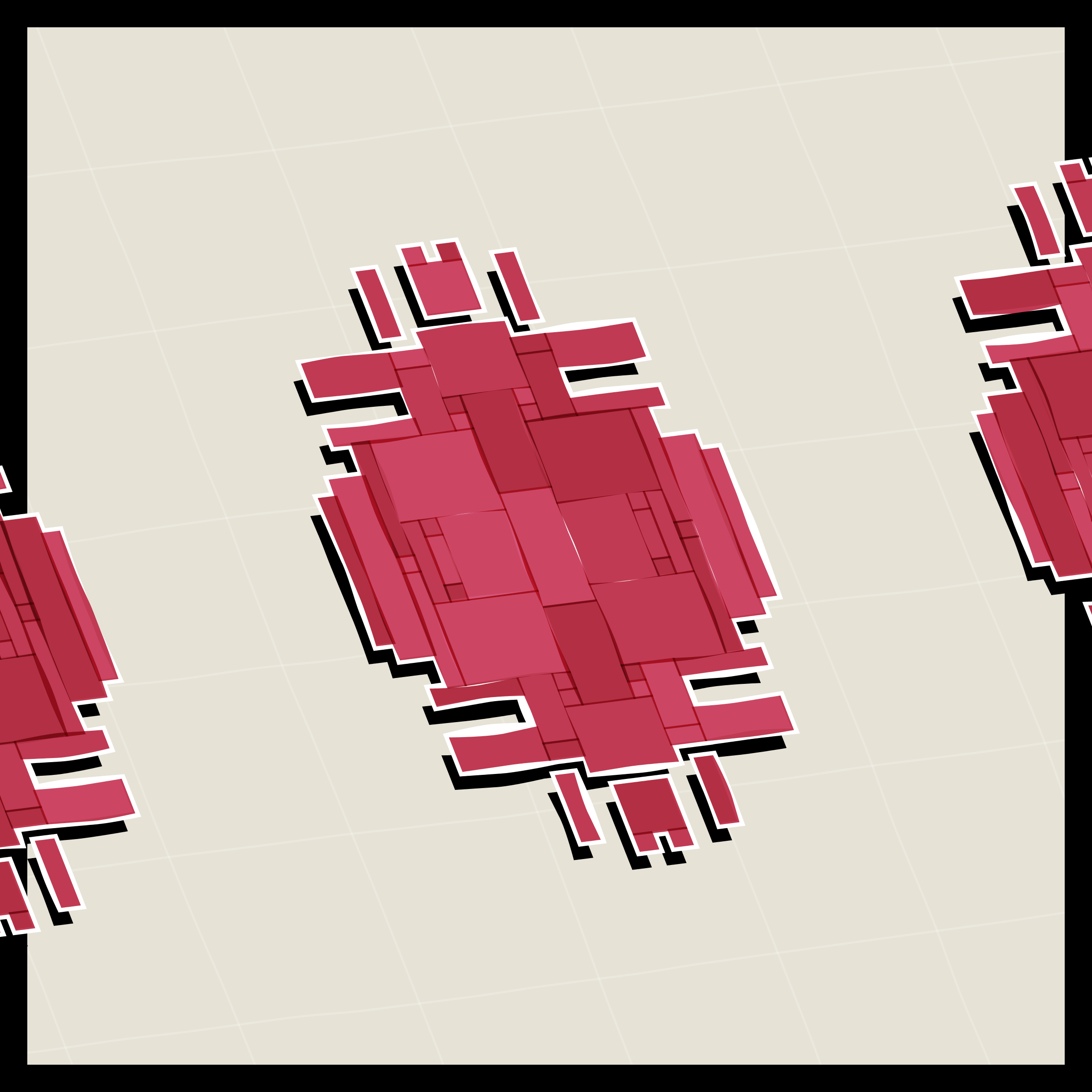 Art Blocks - Art Blocks v2 - Paper Armada #2451 - NFT # 37002451