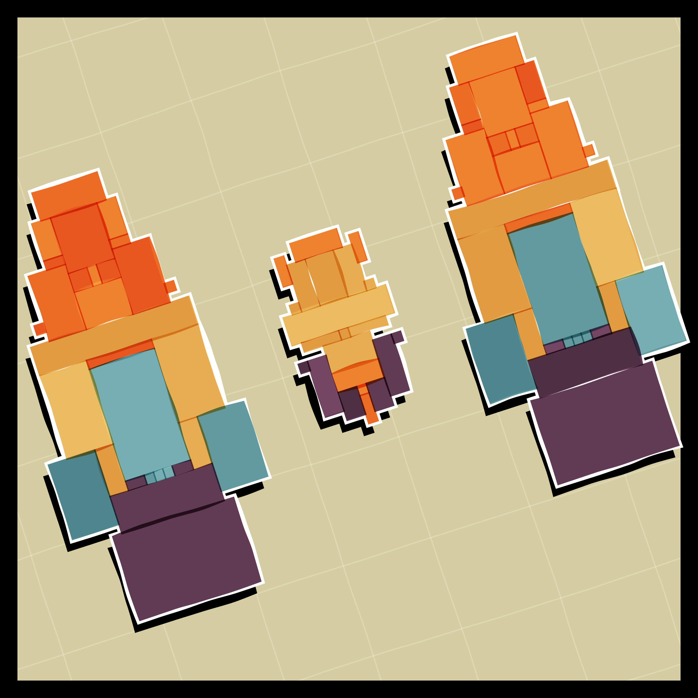 Art Blocks - Art Blocks v2 - Paper Armada #2458 - NFT # 37002458