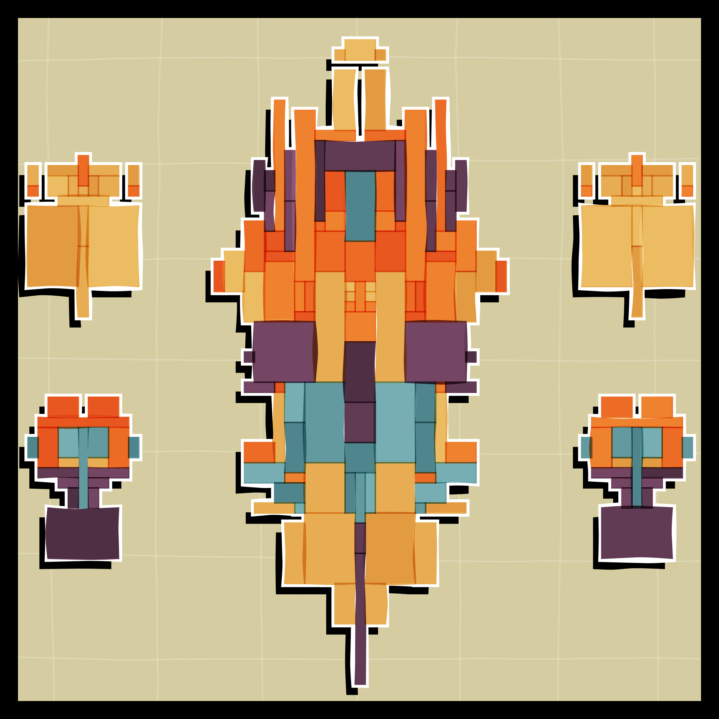 Art Blocks - Art Blocks v2 - Paper Armada #2460 - NFT # 37002460