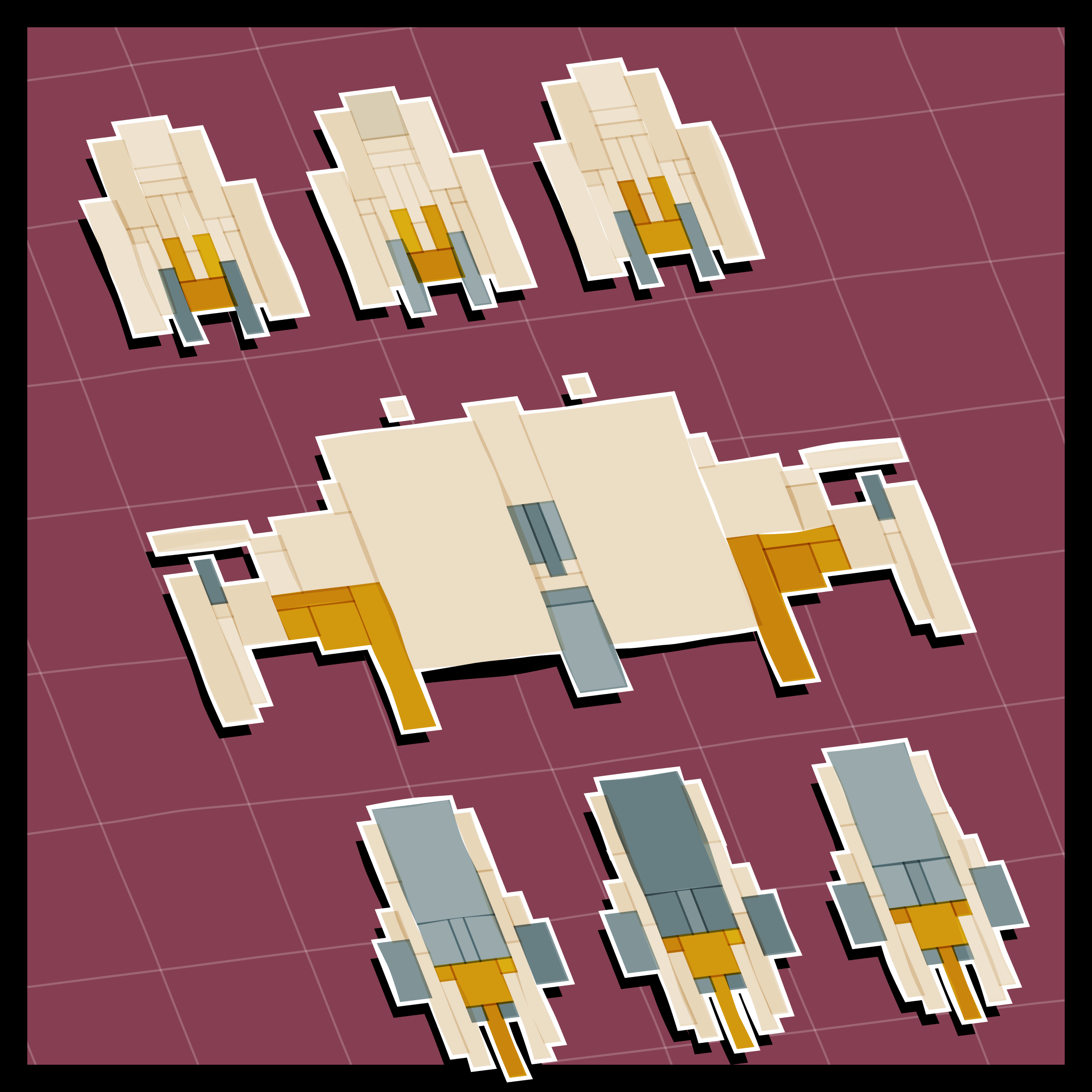 Art Blocks - Art Blocks v2 - Paper Armada #2463 - NFT # 37002463