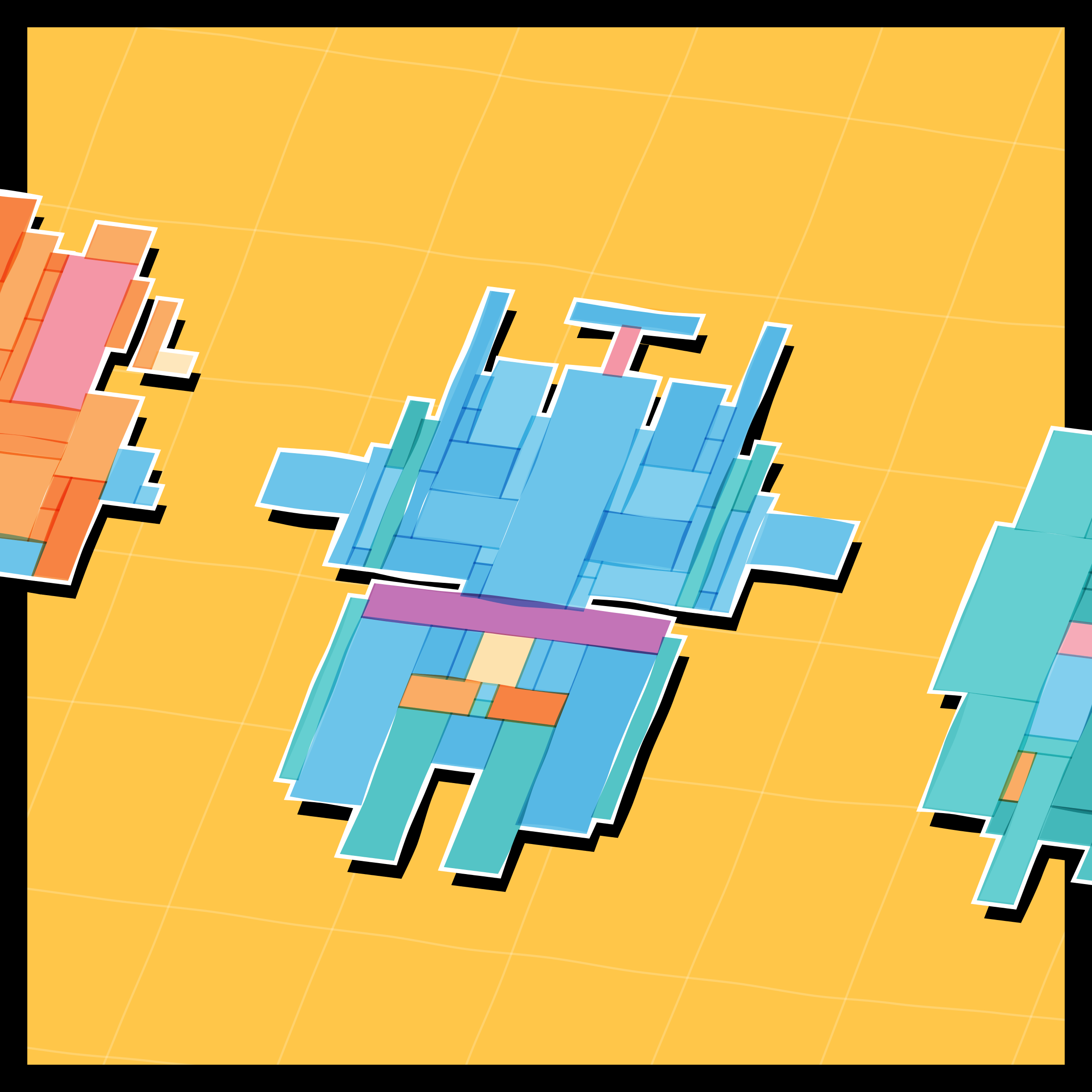 Art Blocks - Art Blocks v2 - Paper Armada #2466 - NFT # 37002466