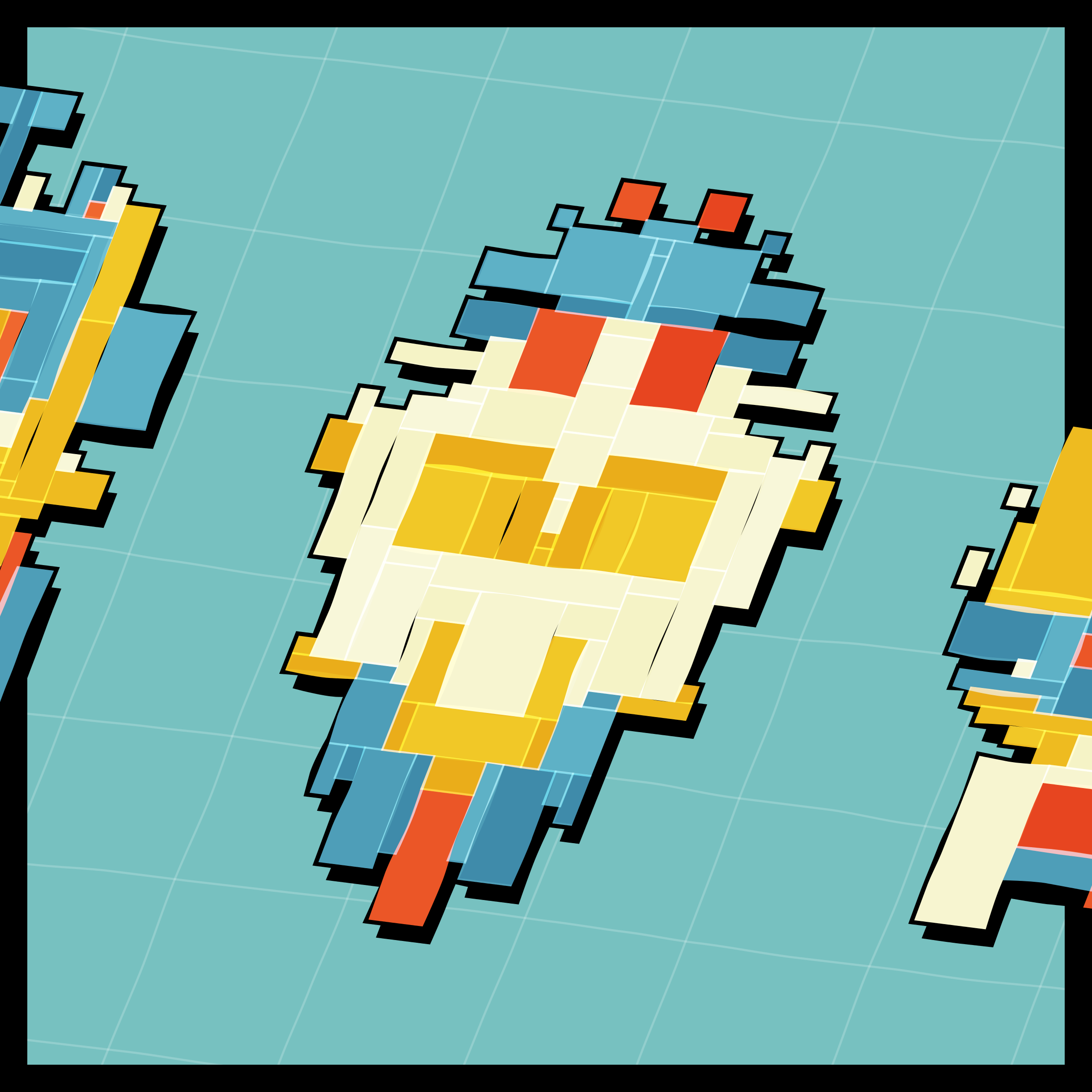 Art Blocks - Art Blocks v2 - Paper Armada #2480 - NFT # 37002480