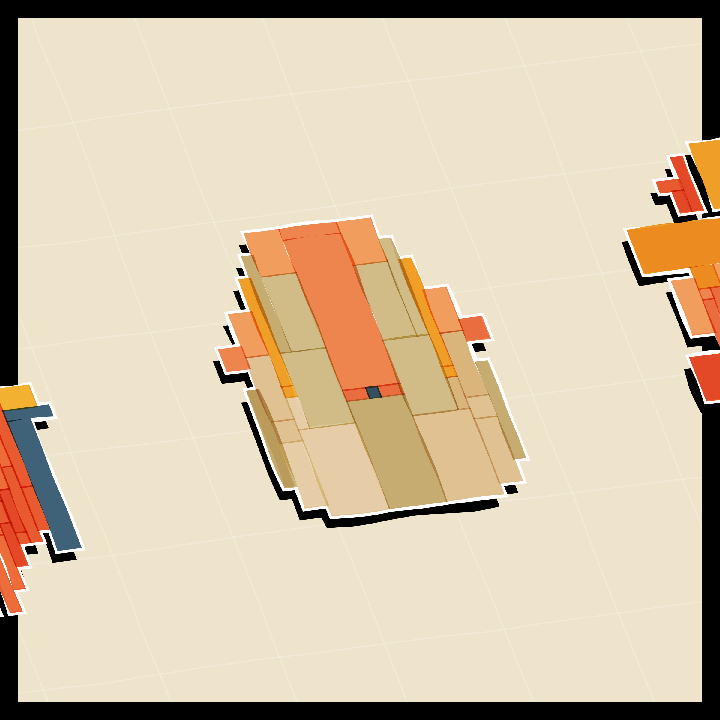 Art Blocks - Art Blocks v2 - Paper Armada #2486 - NFT # 37002486