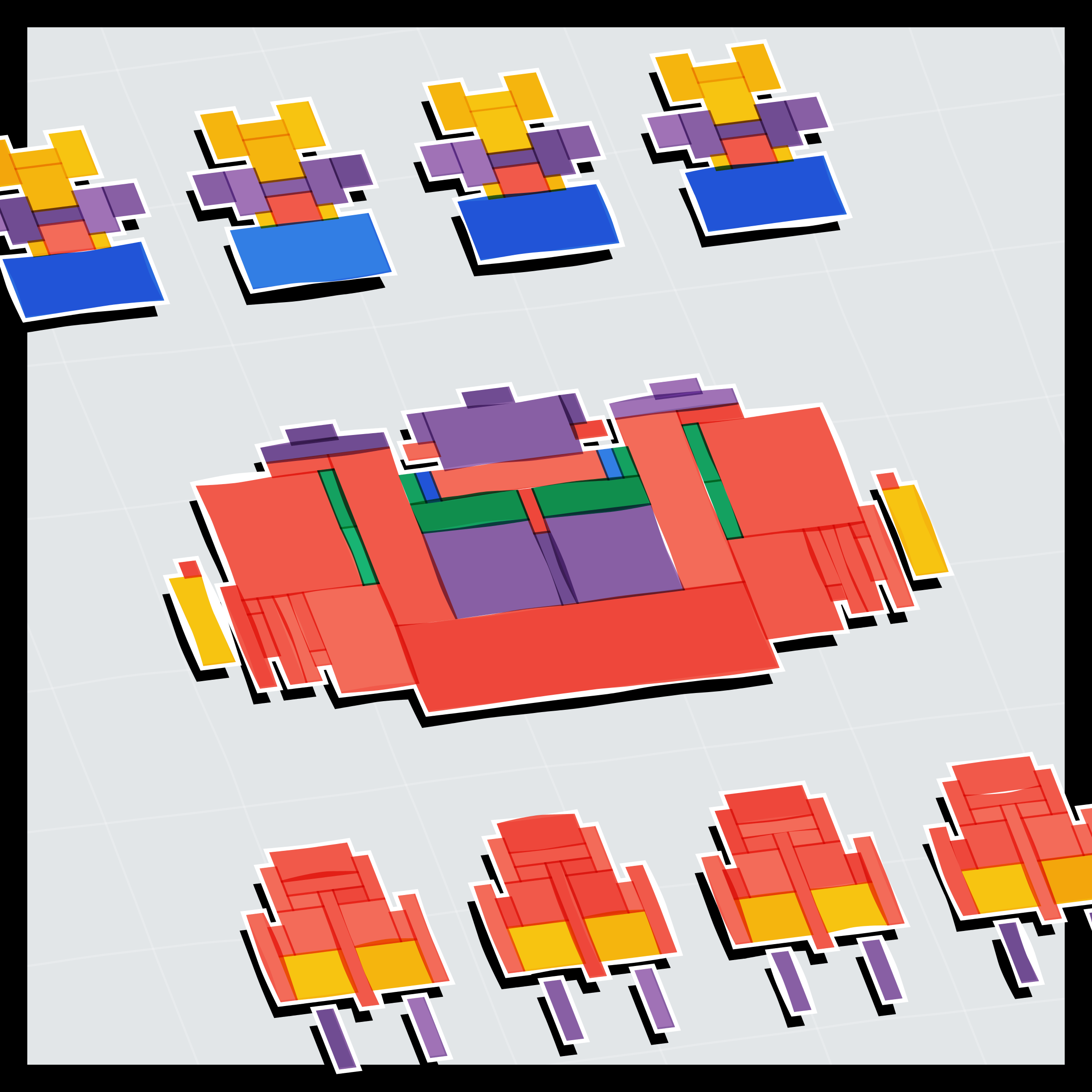 Art Blocks - Art Blocks v2 - Paper Armada #2490 - NFT # 37002490