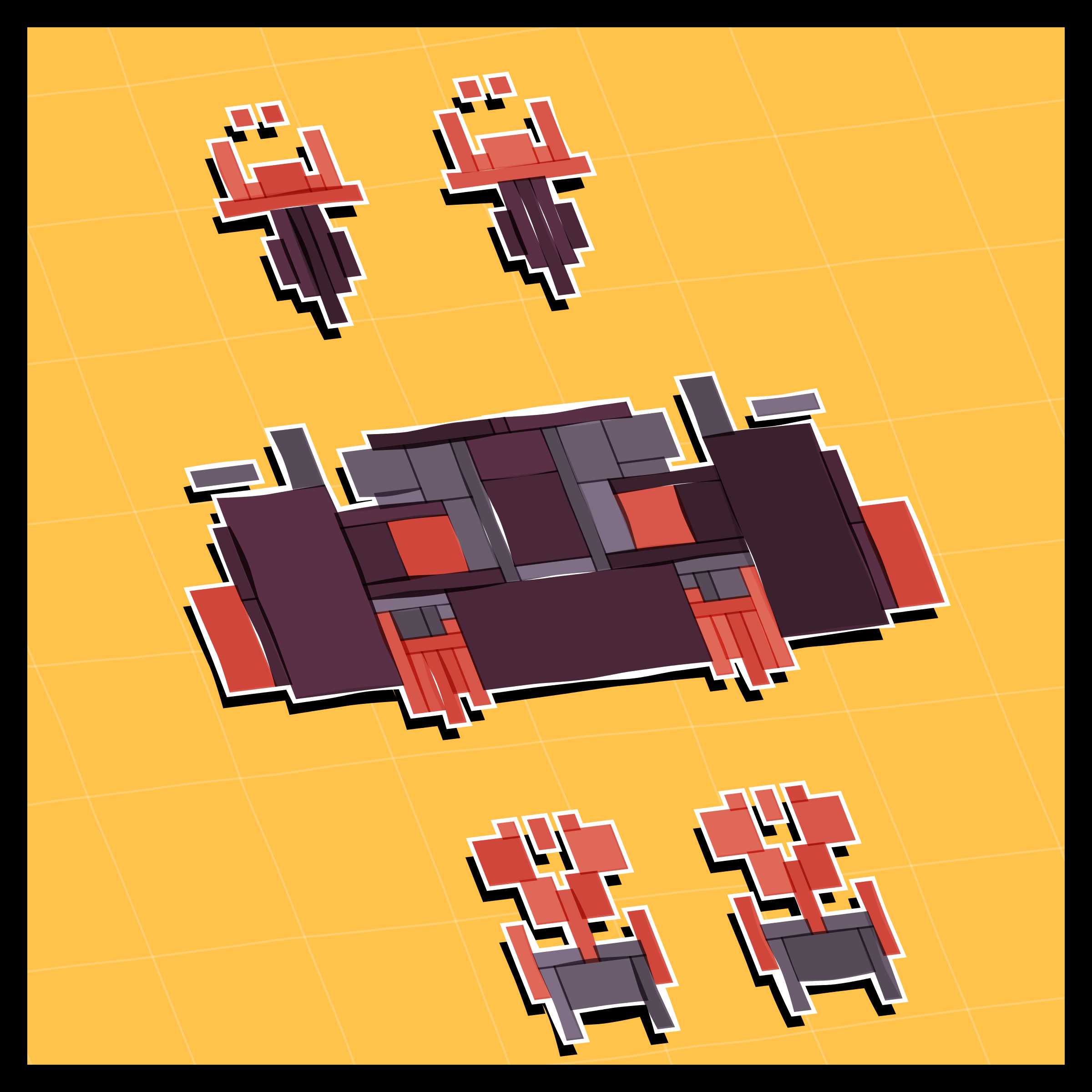 Art Blocks - Art Blocks v2 - Paper Armada #2501 - NFT # 37002501