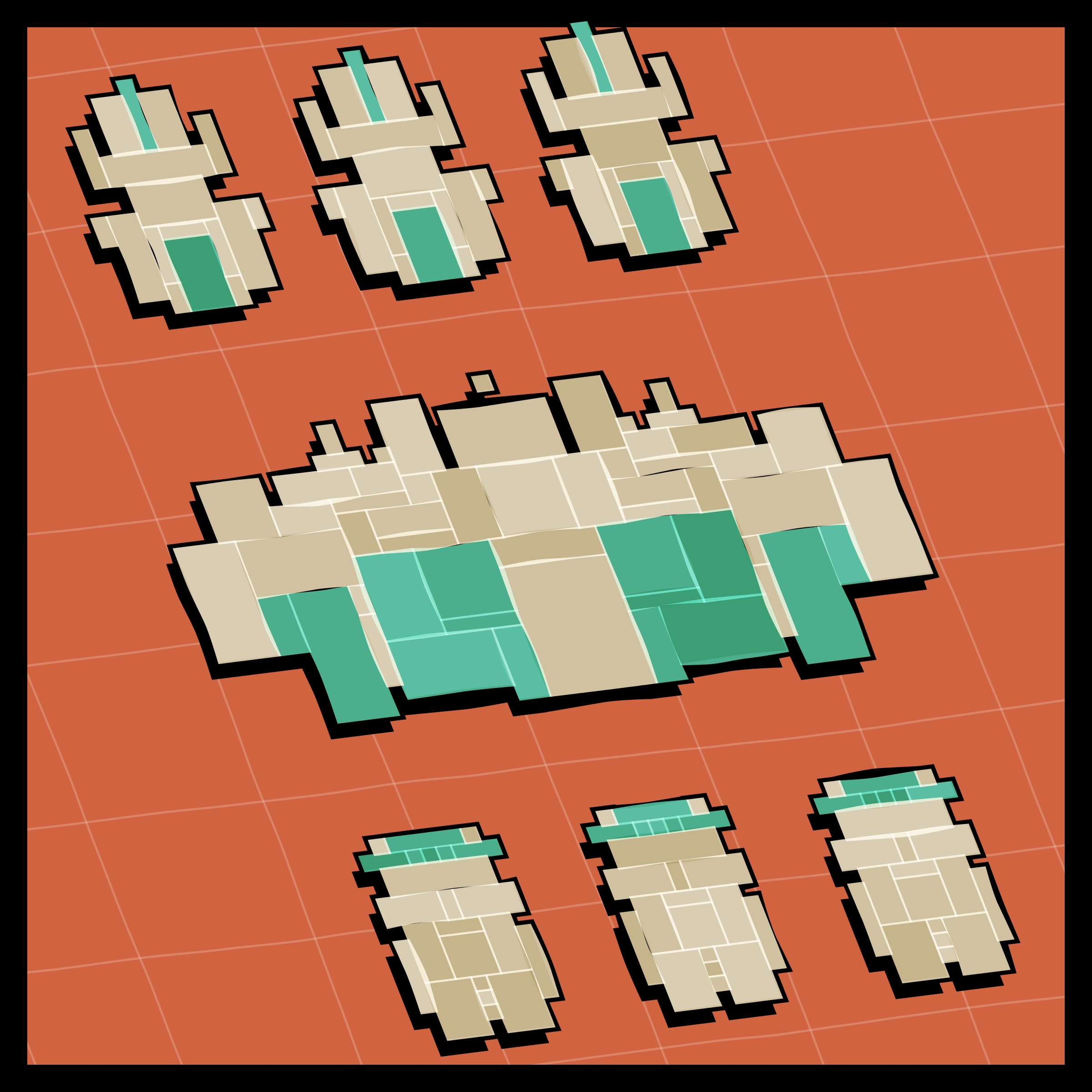 Art Blocks - Art Blocks v2 - Paper Armada #2505 - NFT # 37002505