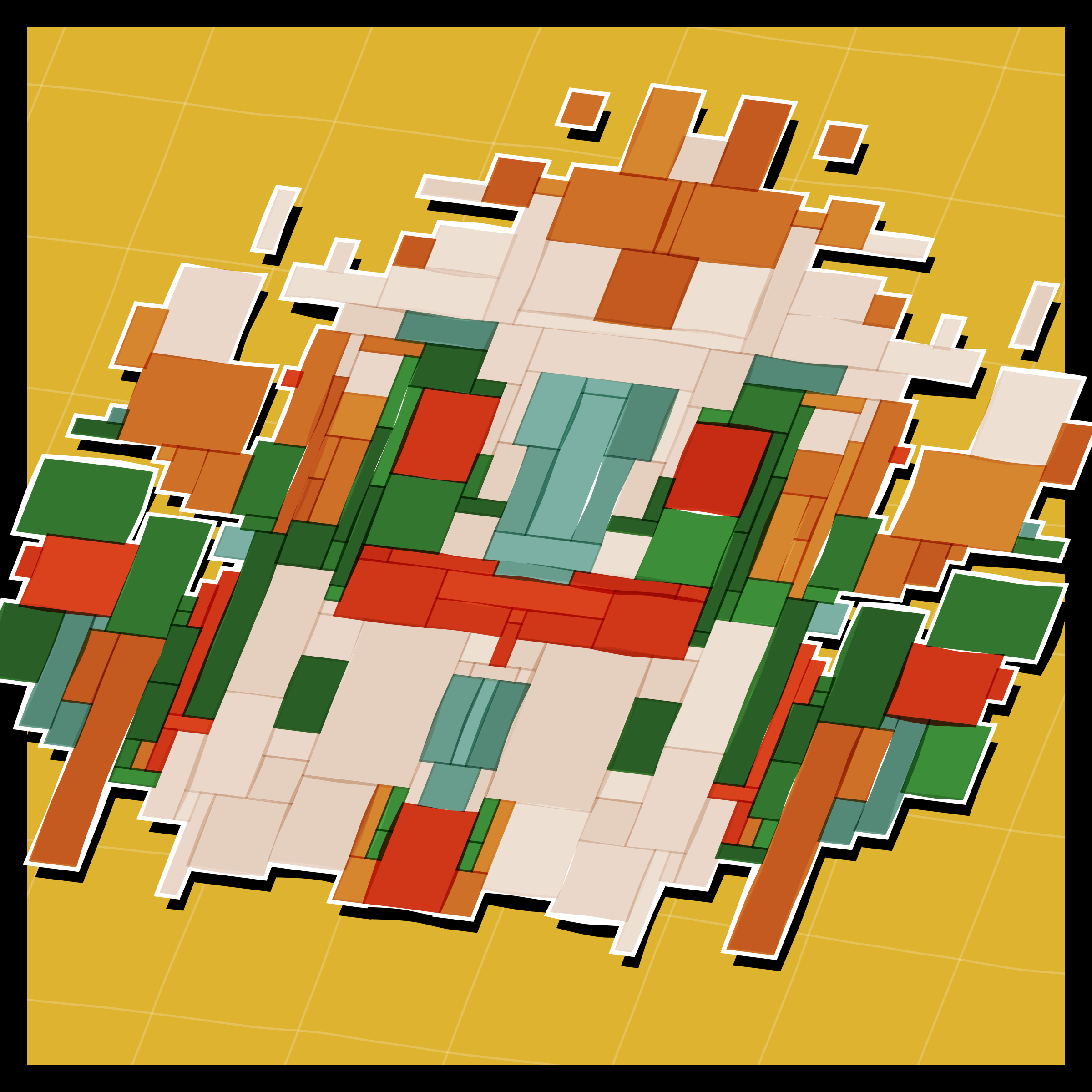 Art Blocks - Art Blocks v2 - Paper Armada #2513 - NFT # 37002513