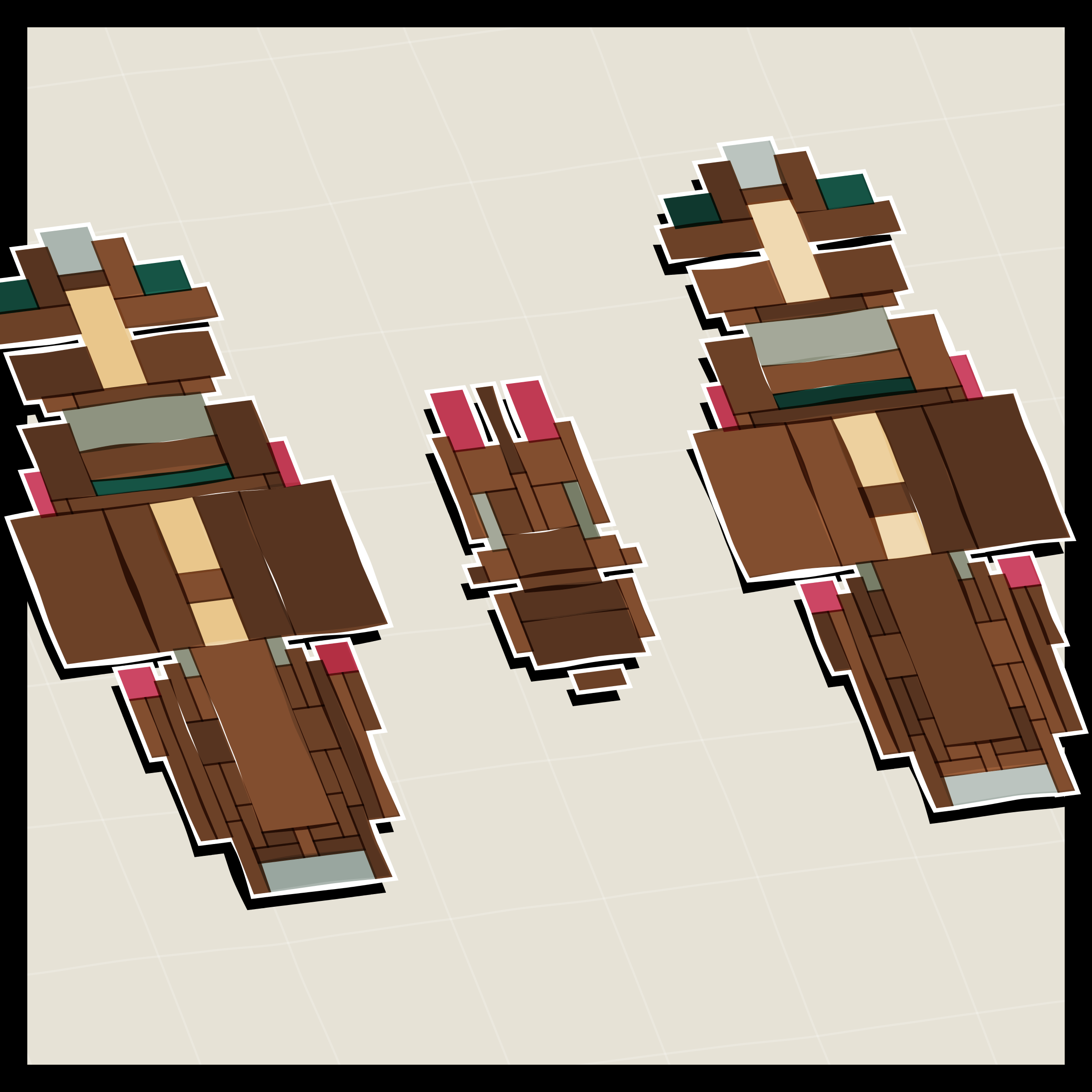 Art Blocks - Art Blocks v2 - Paper Armada #2521 - NFT # 37002521