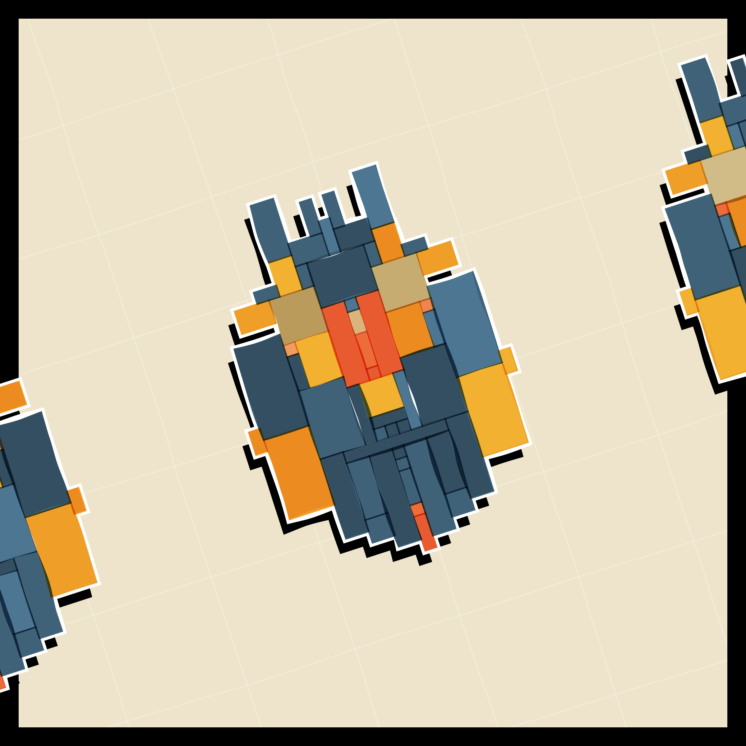 Art Blocks - Art Blocks v2 - Paper Armada #2529 - NFT # 37002529