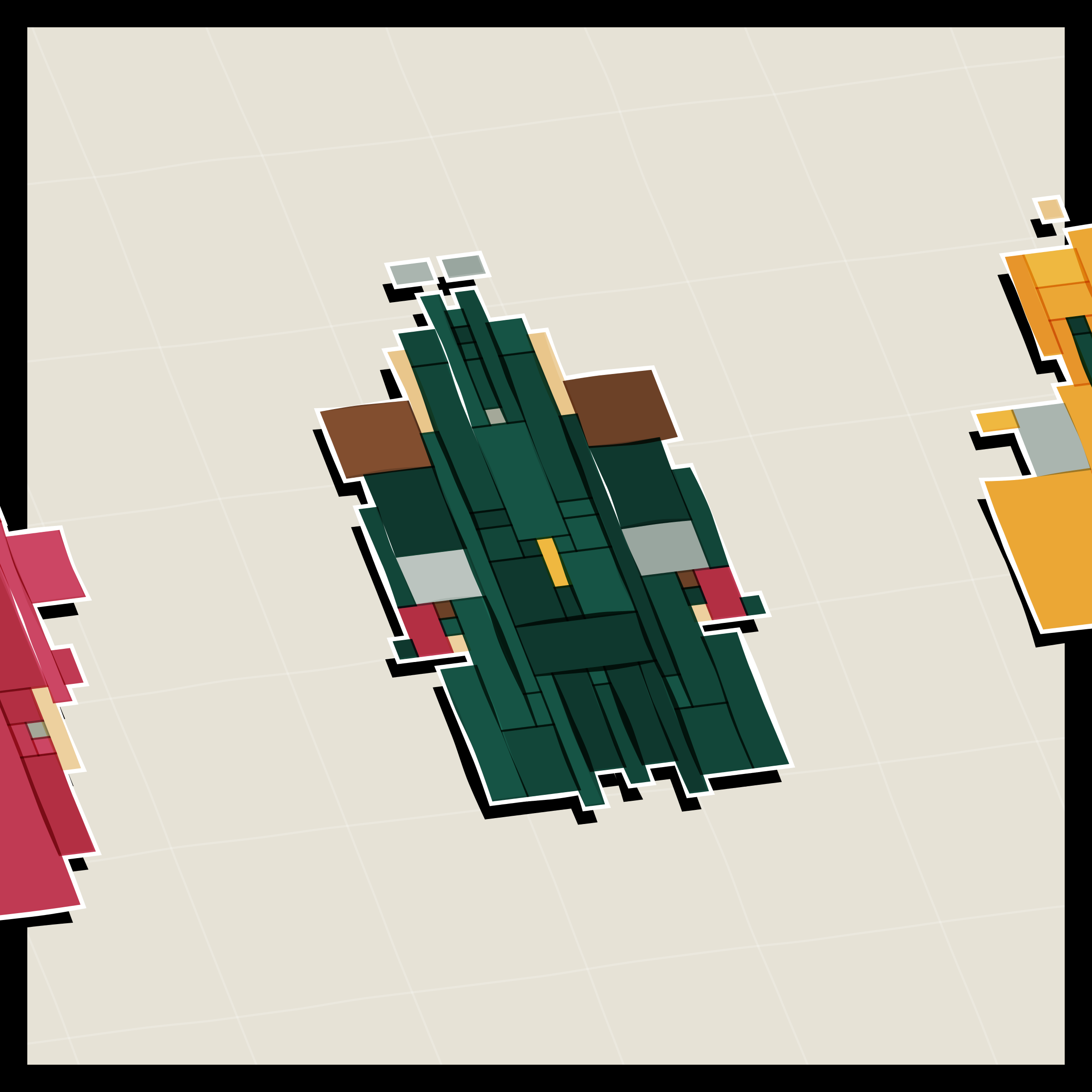 Art Blocks - Art Blocks v2 - Paper Armada #2533 - NFT # 37002533