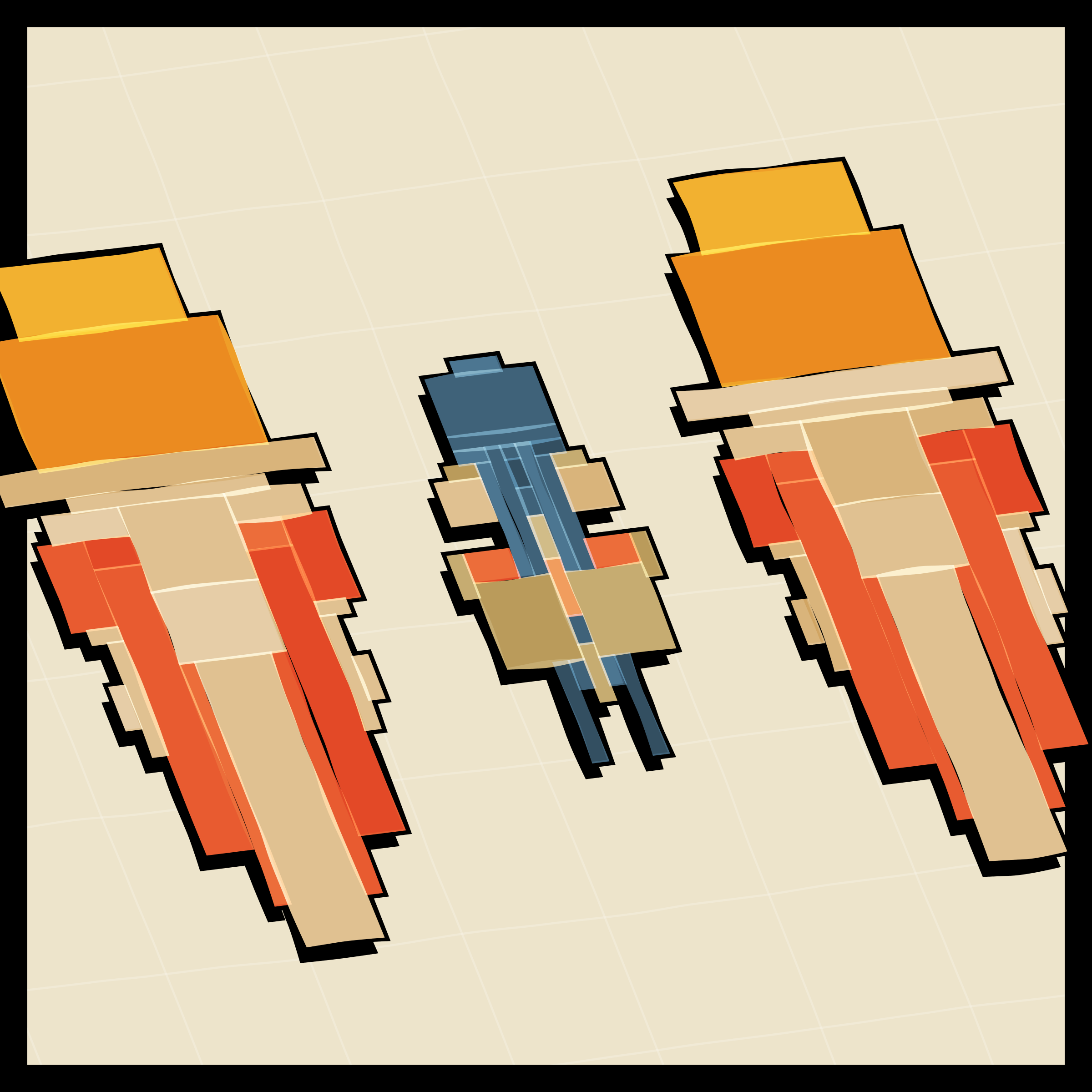 Art Blocks - Art Blocks v2 - Paper Armada #2542 - NFT # 37002542