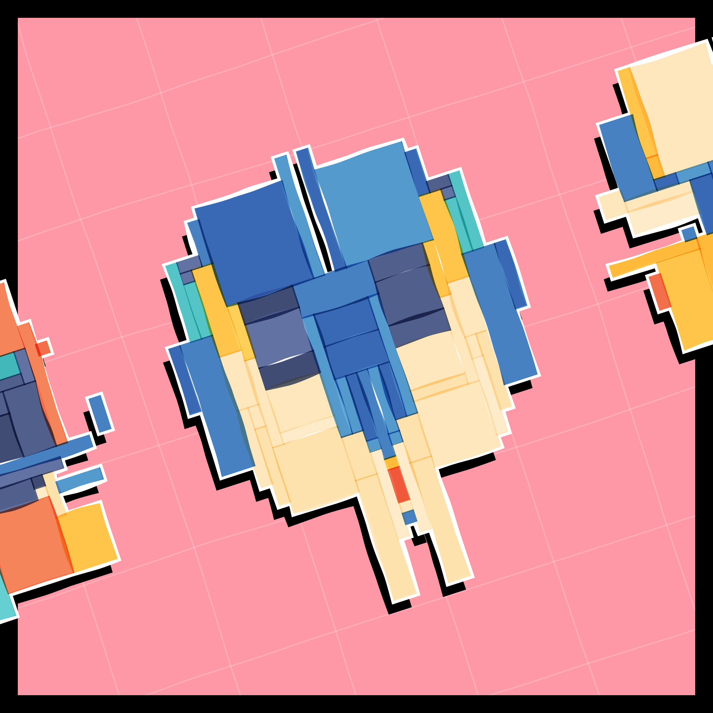 Art Blocks - Art Blocks v2 - Paper Armada #2544 - NFT # 37002544