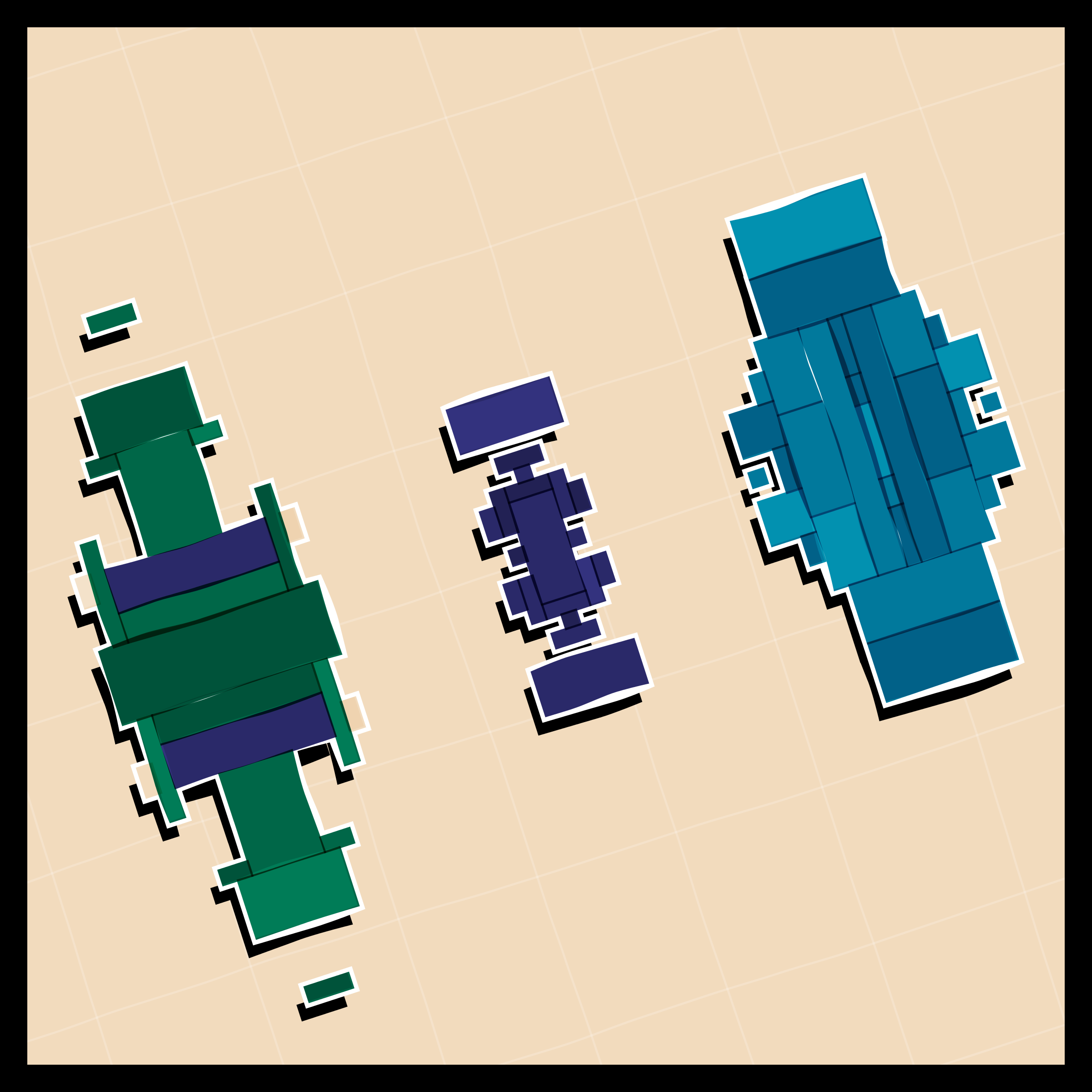 Art Blocks - Art Blocks v2 - Paper Armada #2548 - NFT # 37002548