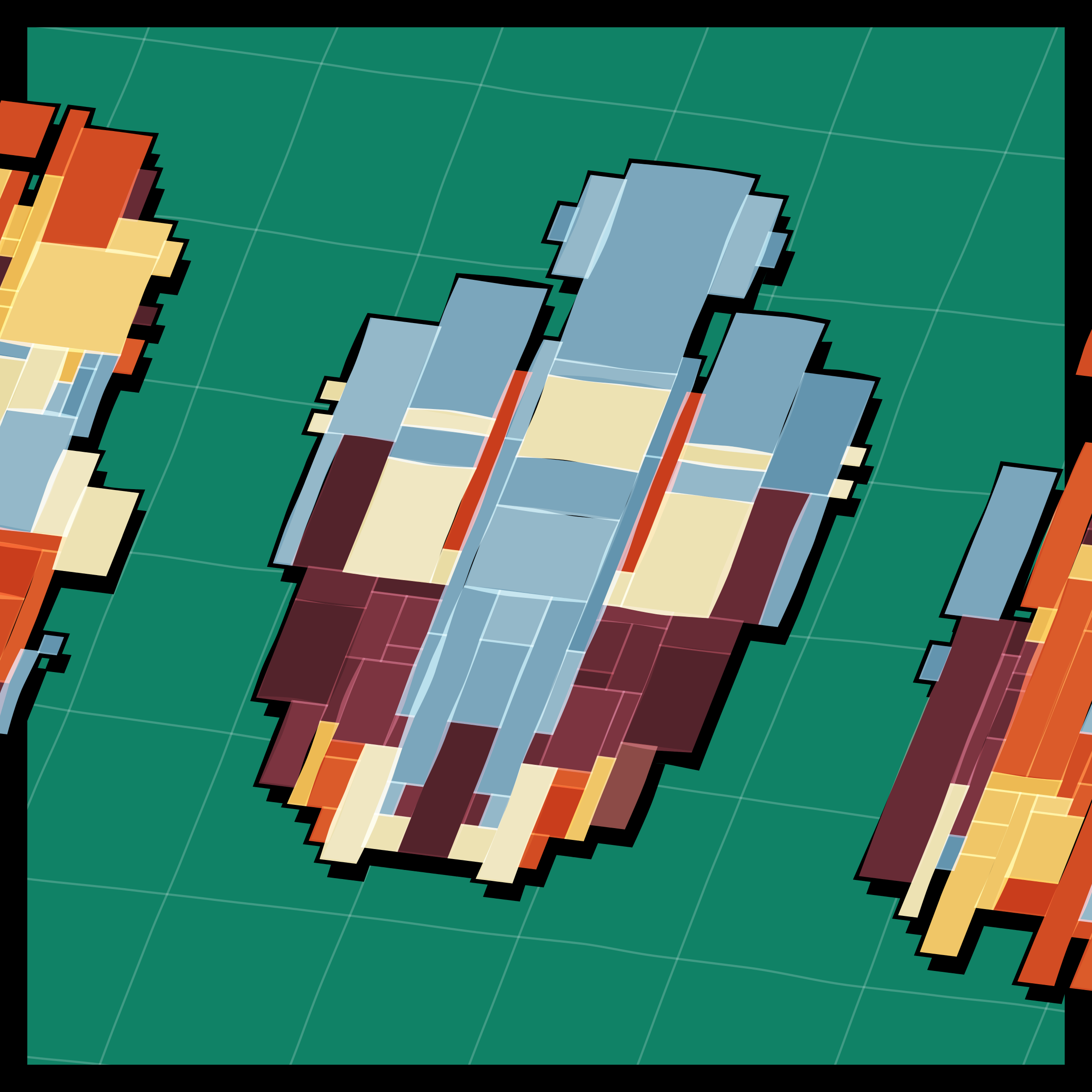 Art Blocks - Art Blocks v2 - Paper Armada #2553 - NFT # 37002553