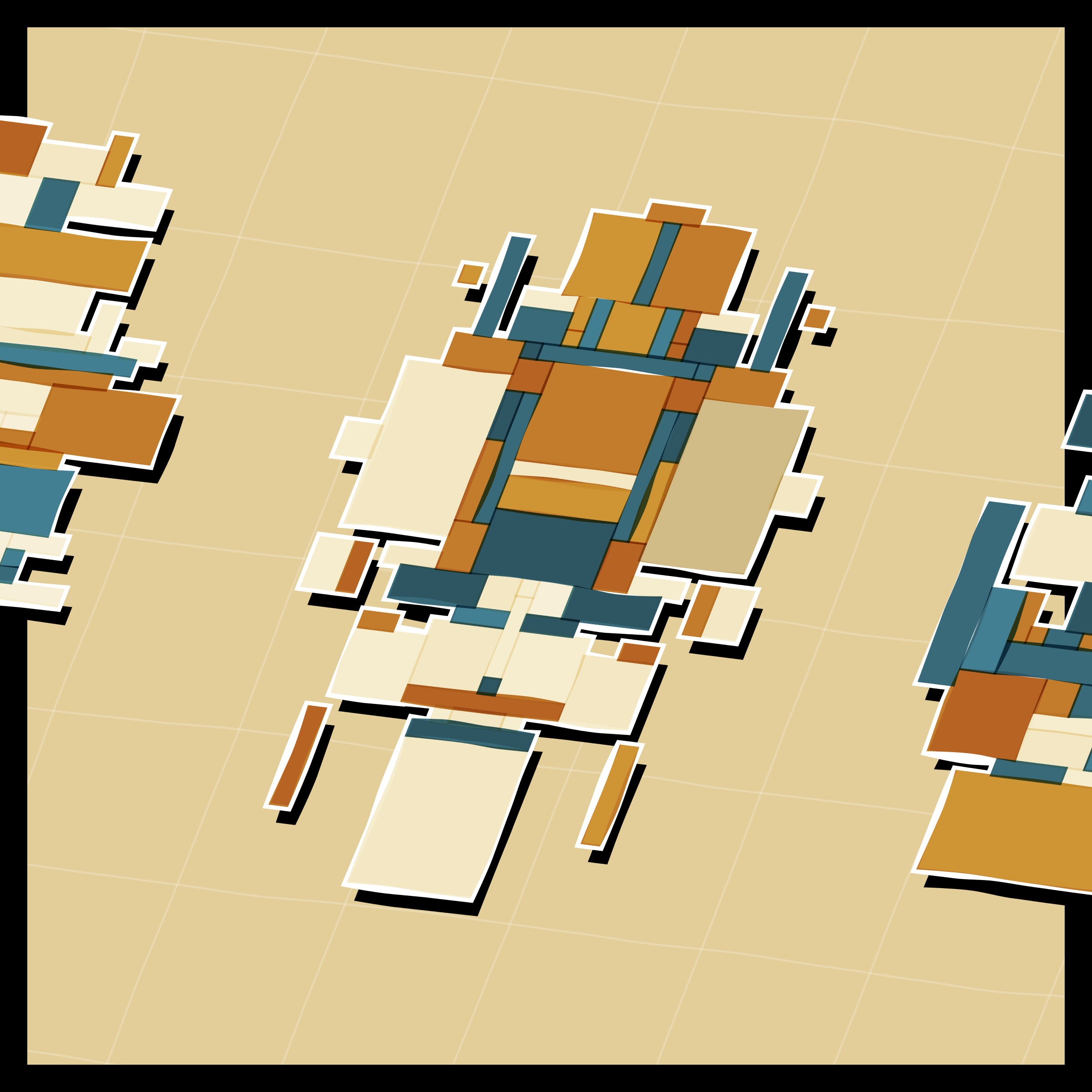 Art Blocks - Art Blocks v2 - Paper Armada #2558 - NFT # 37002558