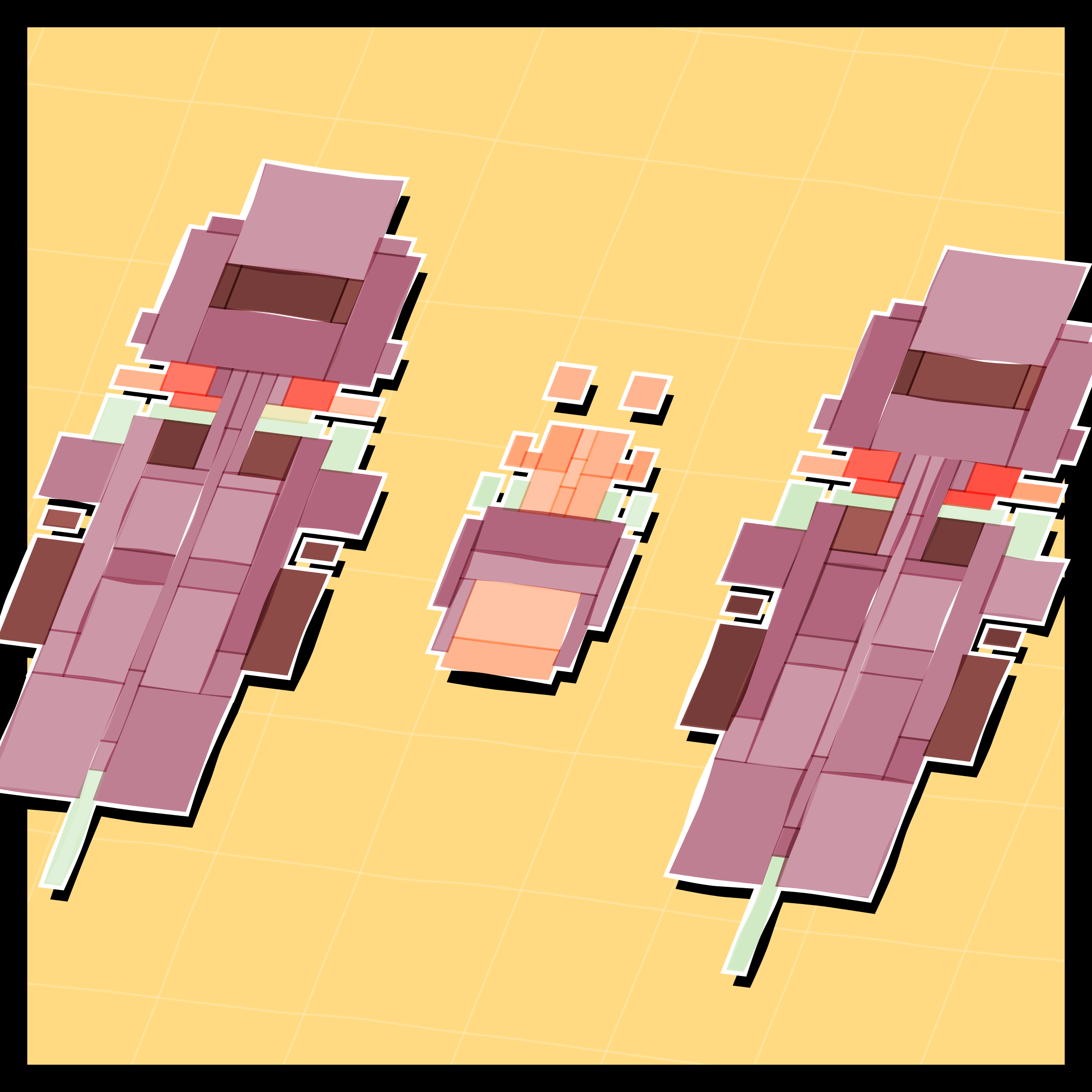 Art Blocks - Art Blocks v2 - Paper Armada #2571 - NFT # 37002571