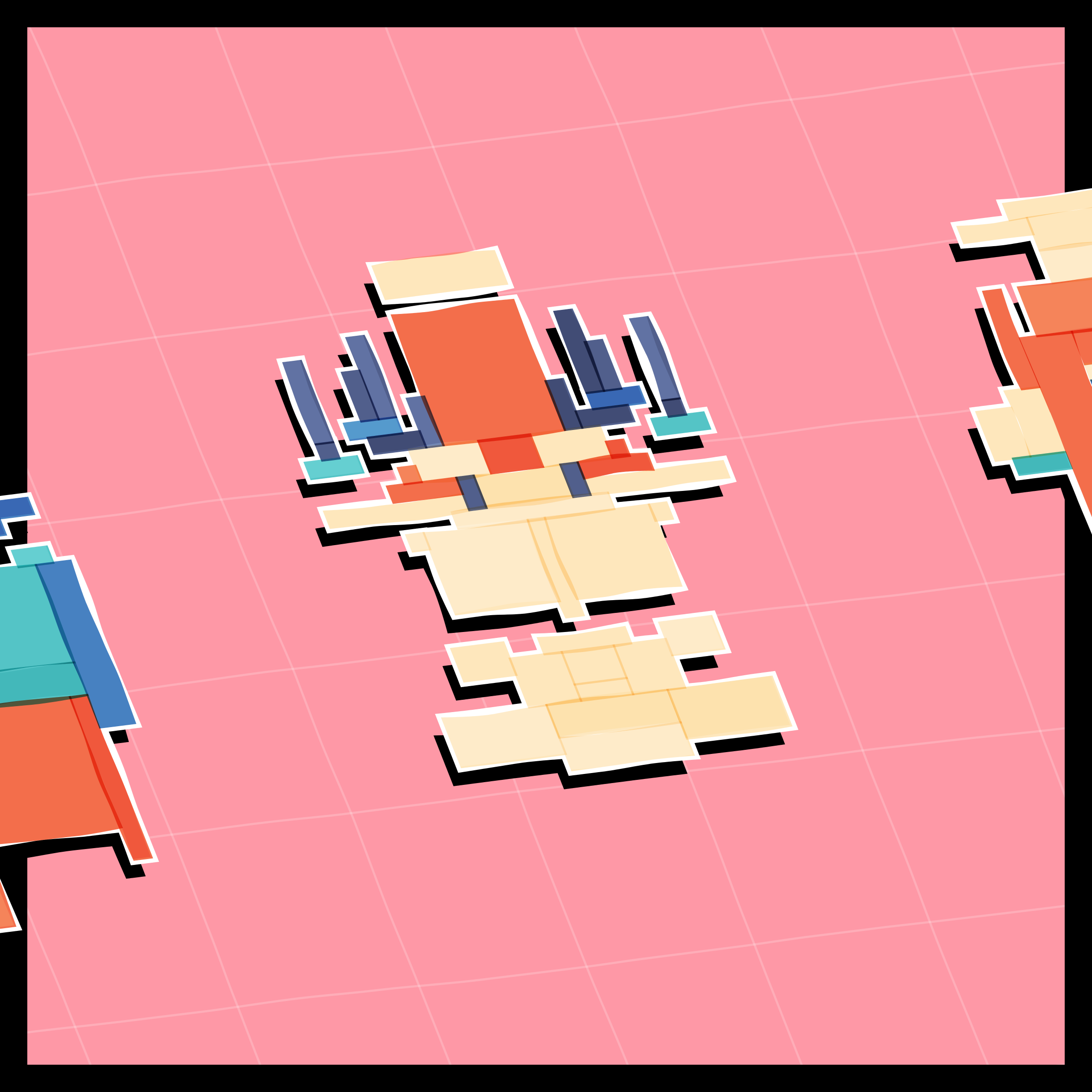 Art Blocks - Art Blocks v2 - Paper Armada #2584 - NFT # 37002584