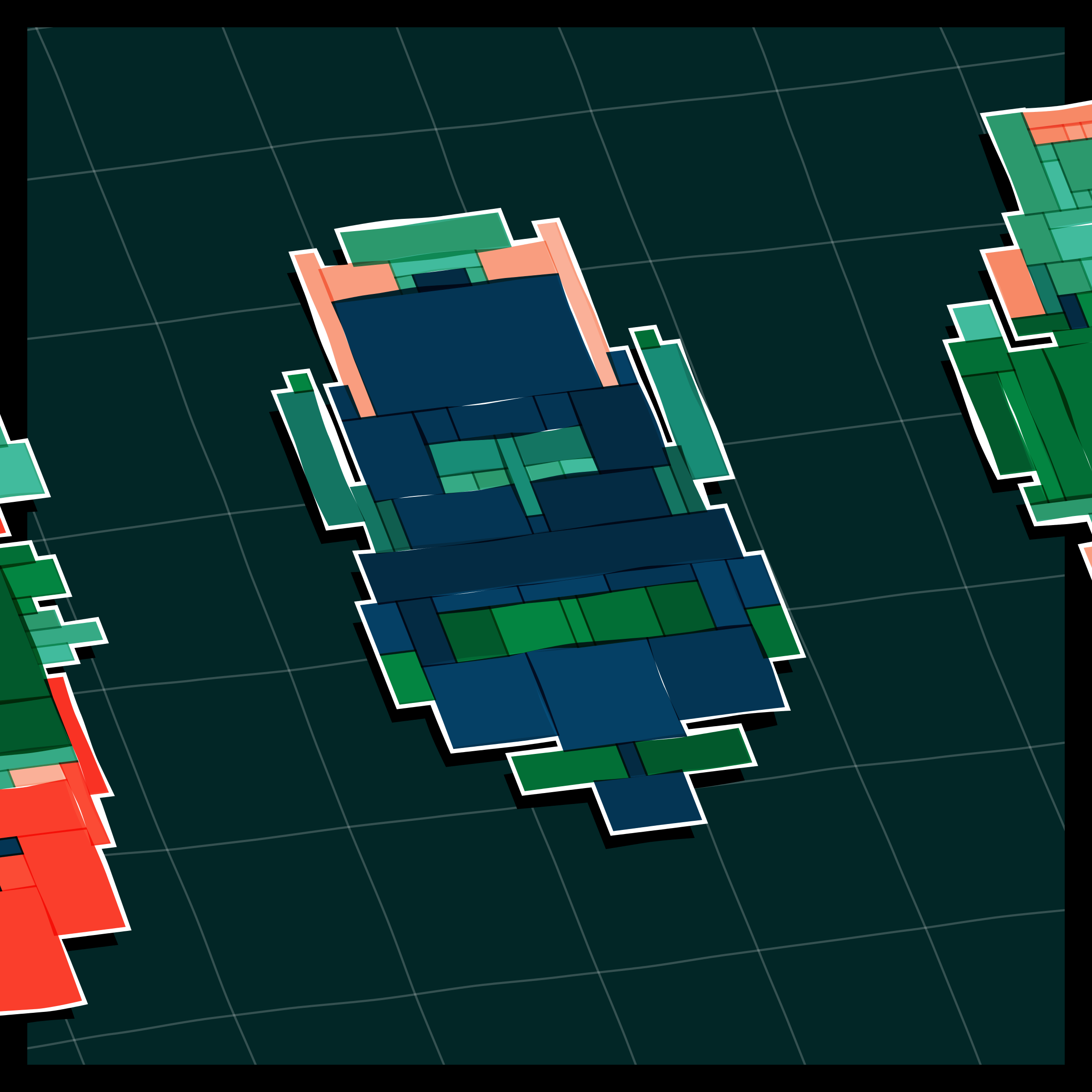 Art Blocks - Art Blocks v2 - Paper Armada #2586 - NFT # 37002586