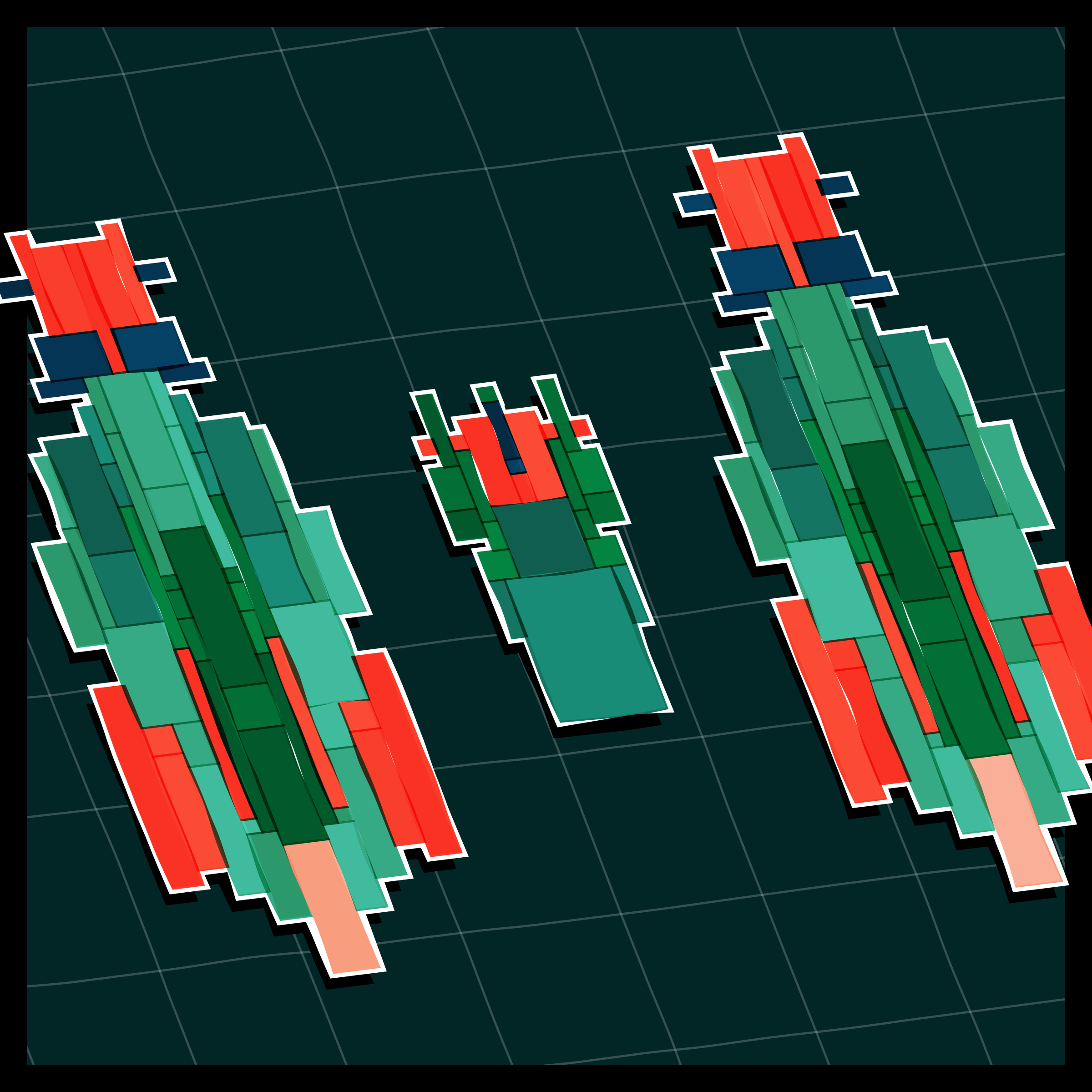 Art Blocks - Art Blocks v2 - Paper Armada #2589 - NFT # 37002589