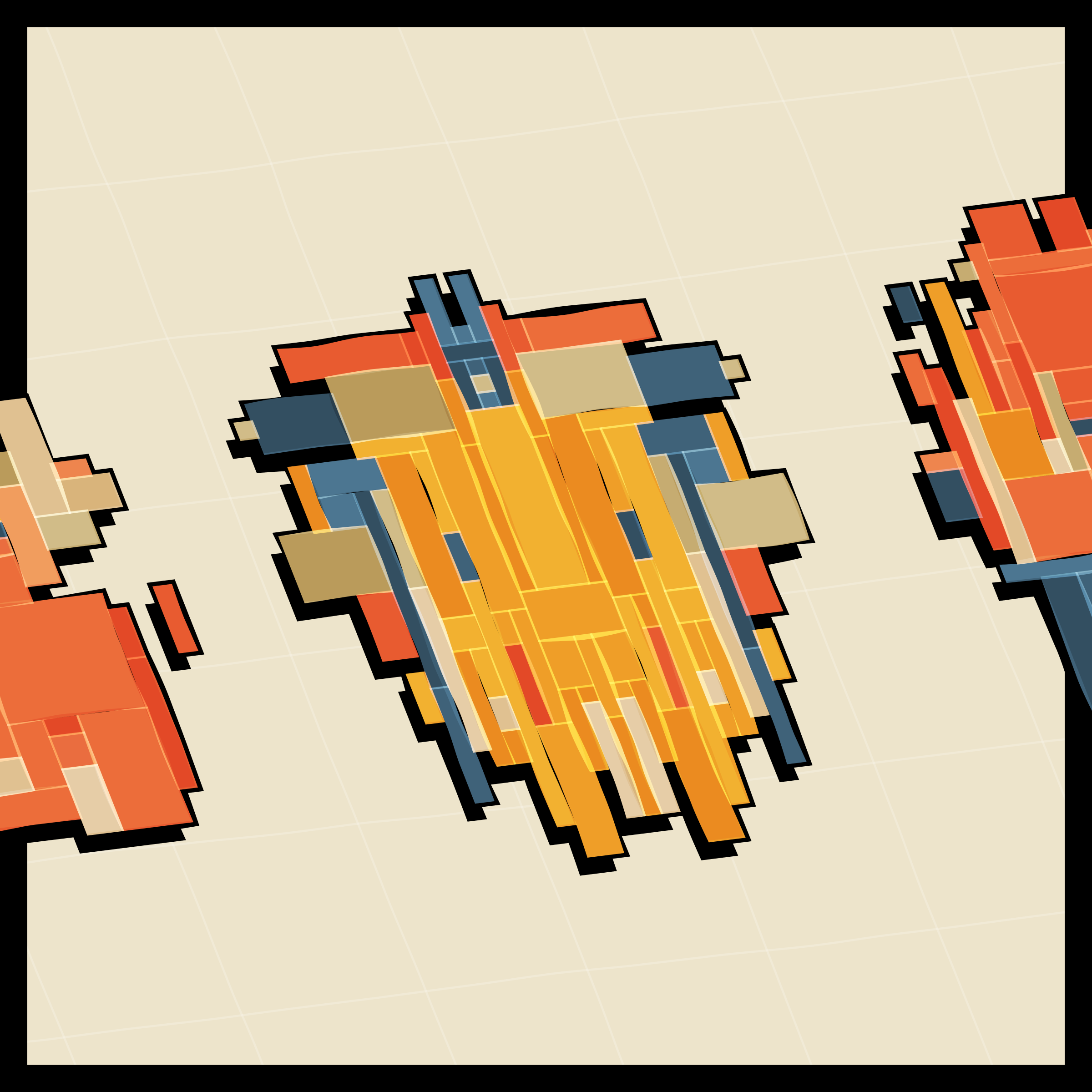 Art Blocks - Art Blocks v2 - Paper Armada #2605 - NFT # 37002605