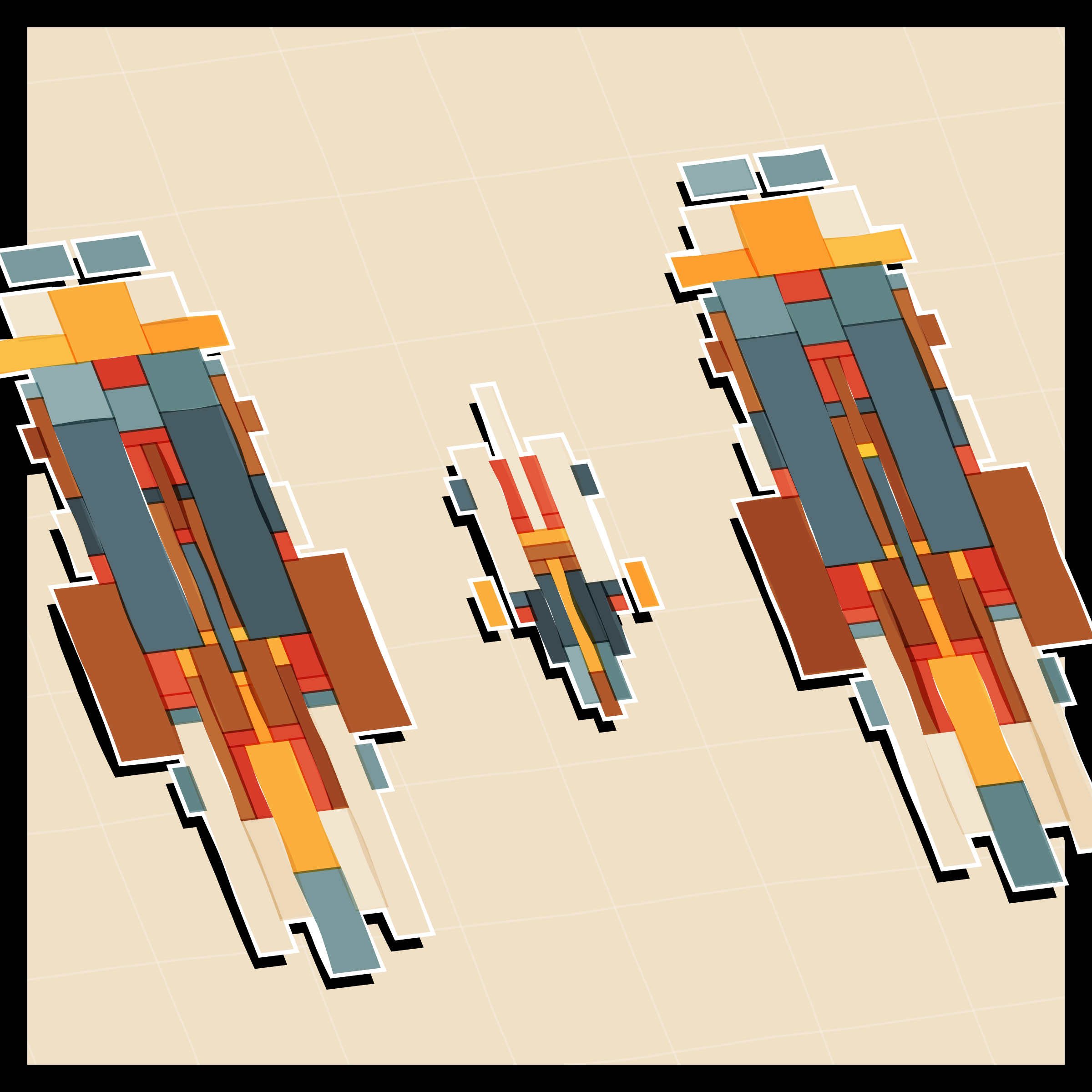 Art Blocks - Art Blocks v2 - Paper Armada #2616 - NFT # 37002616