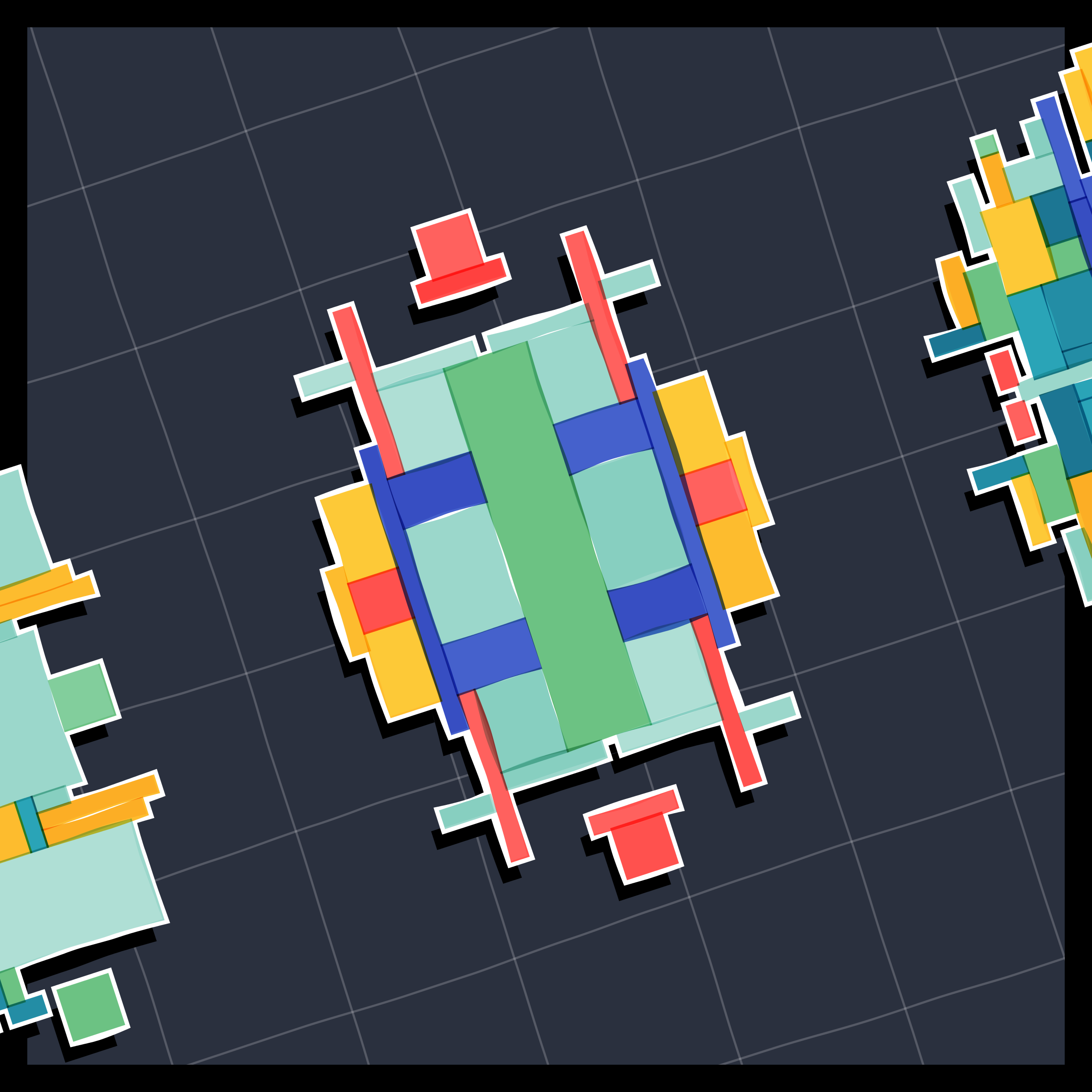 Art Blocks - Art Blocks v2 - Paper Armada #2635 - NFT # 37002635