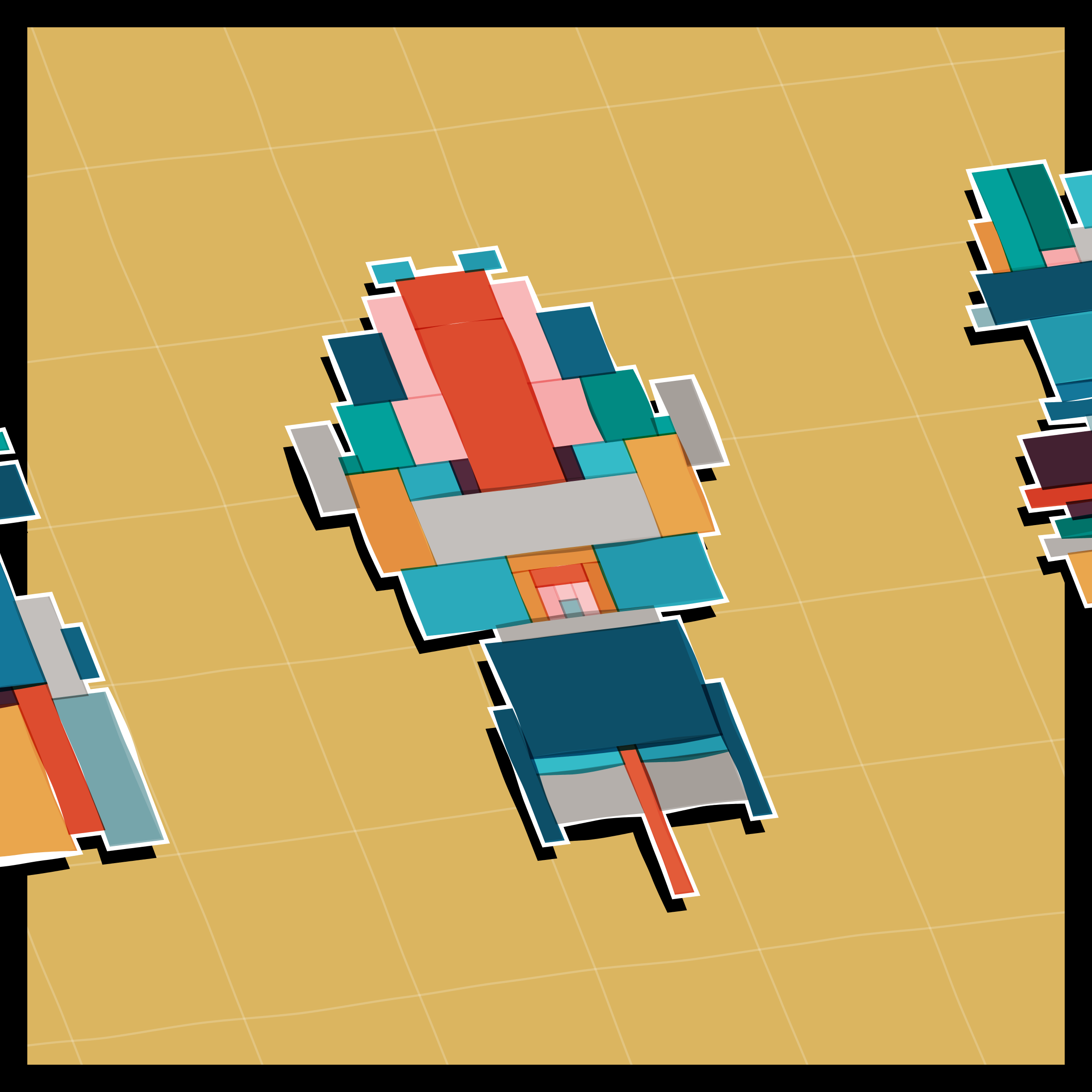 Art Blocks - Art Blocks v2 - Paper Armada #2637 - NFT # 37002637