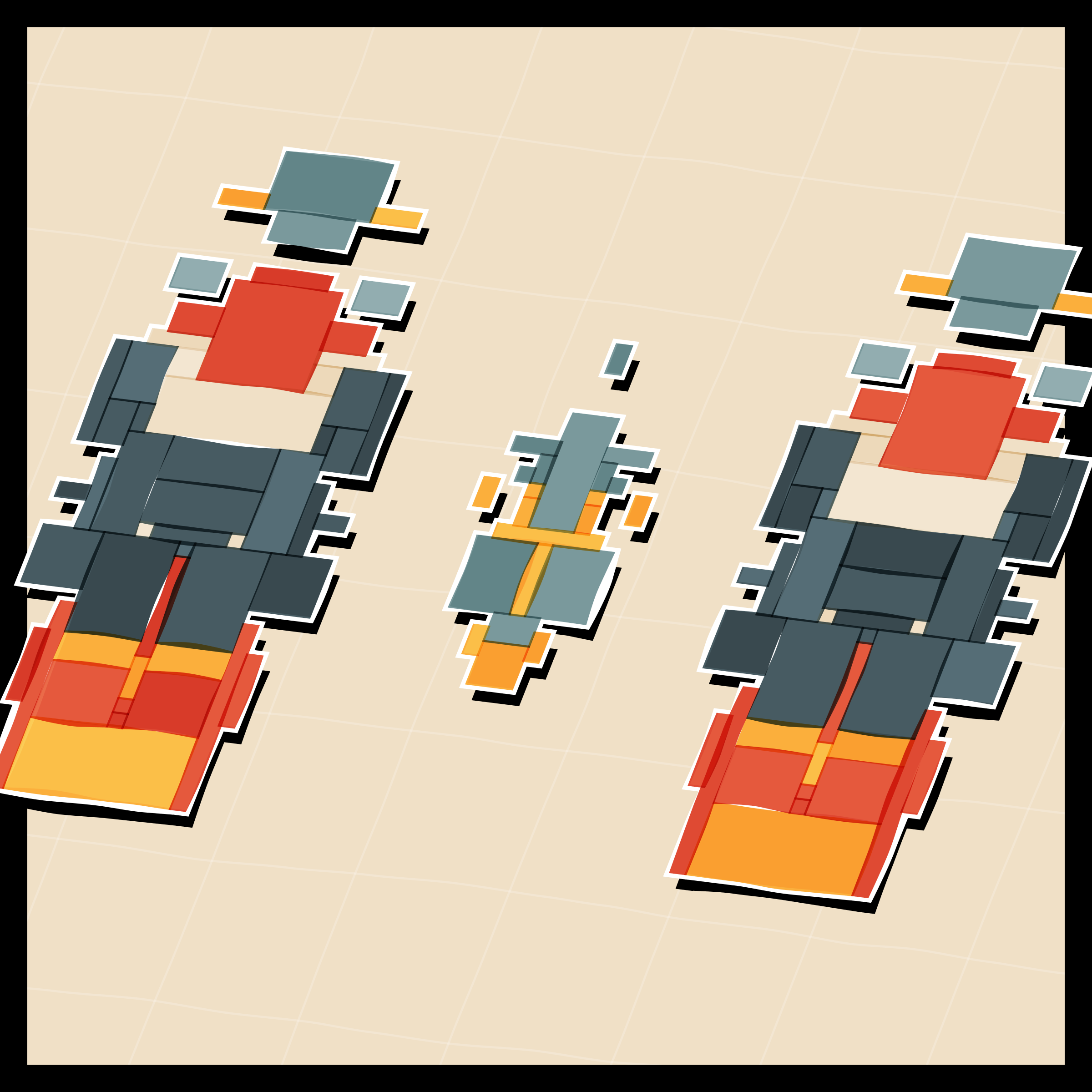 Art Blocks - Art Blocks v2 - Paper Armada #2643 - NFT # 37002643