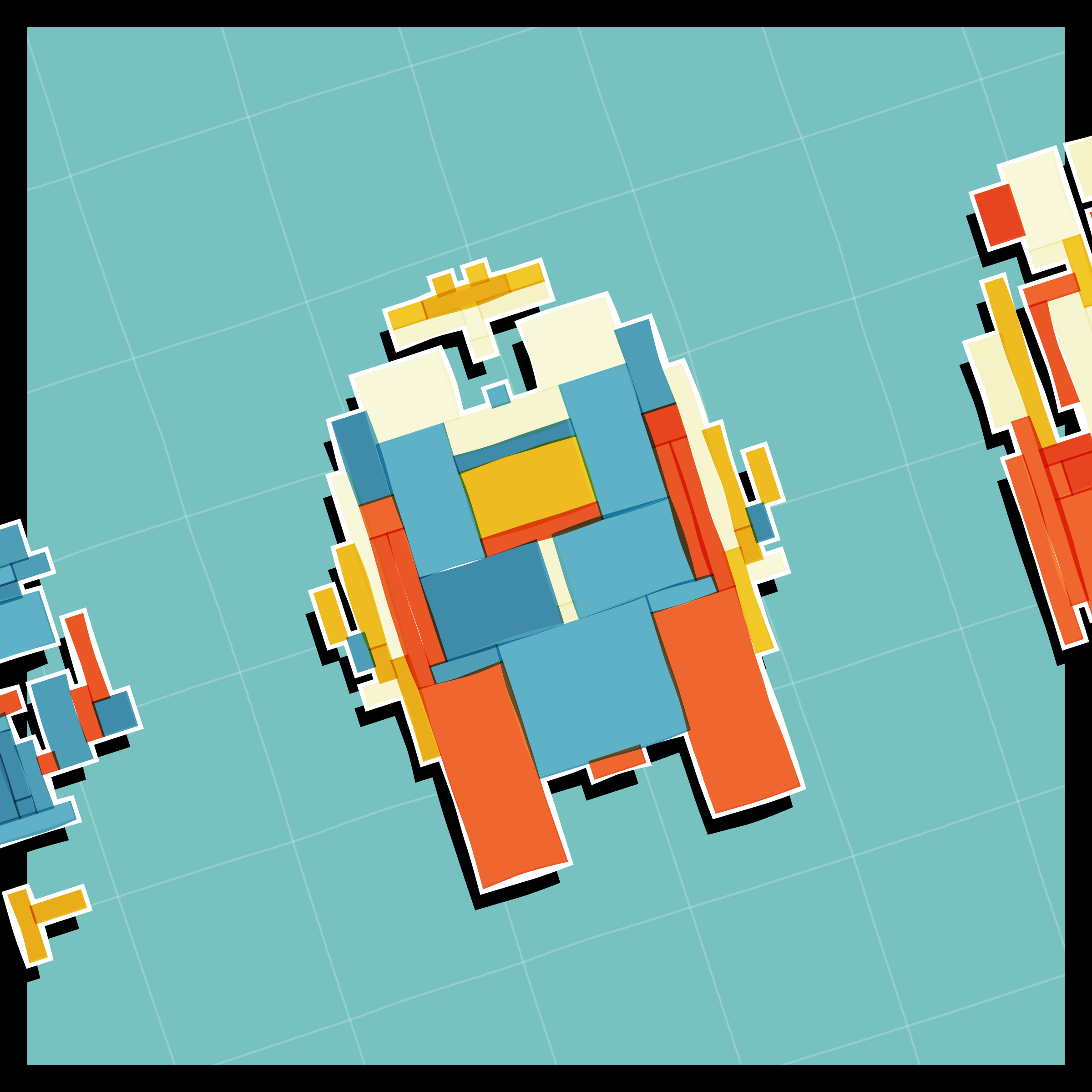 Art Blocks - Art Blocks v2 - Paper Armada #2647 - NFT # 37002647