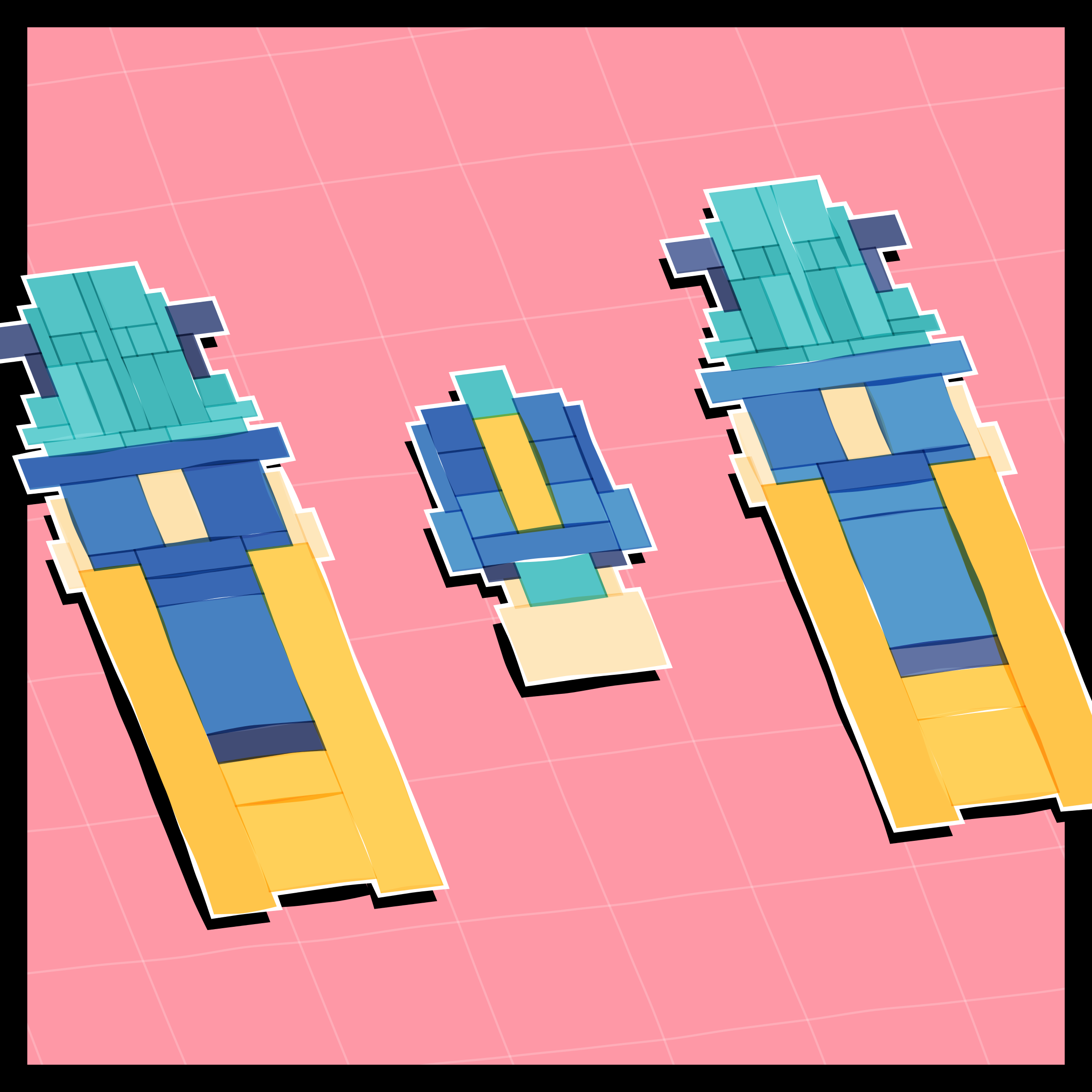 Art Blocks - Art Blocks v2 - Paper Armada #2658 - NFT # 37002658