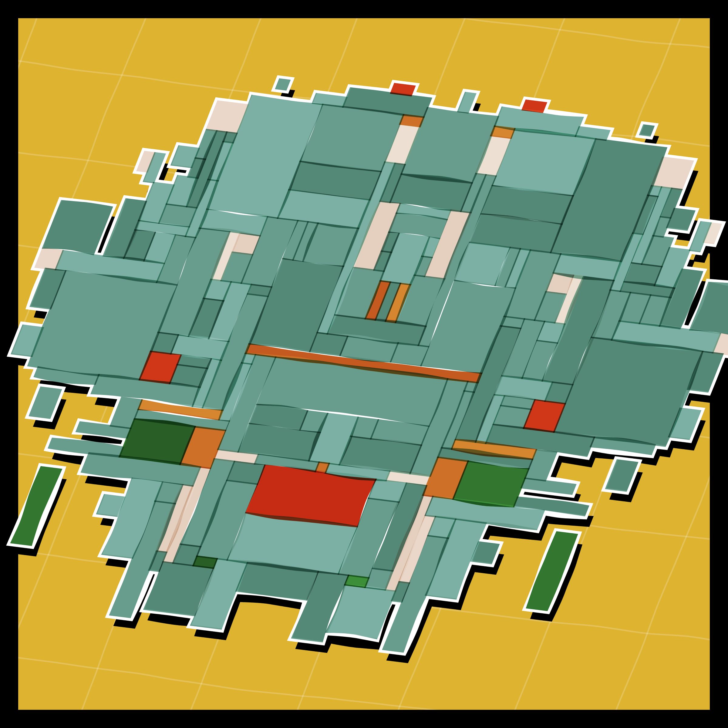 Art Blocks - Art Blocks v2 - Paper Armada #2669 - NFT # 37002669