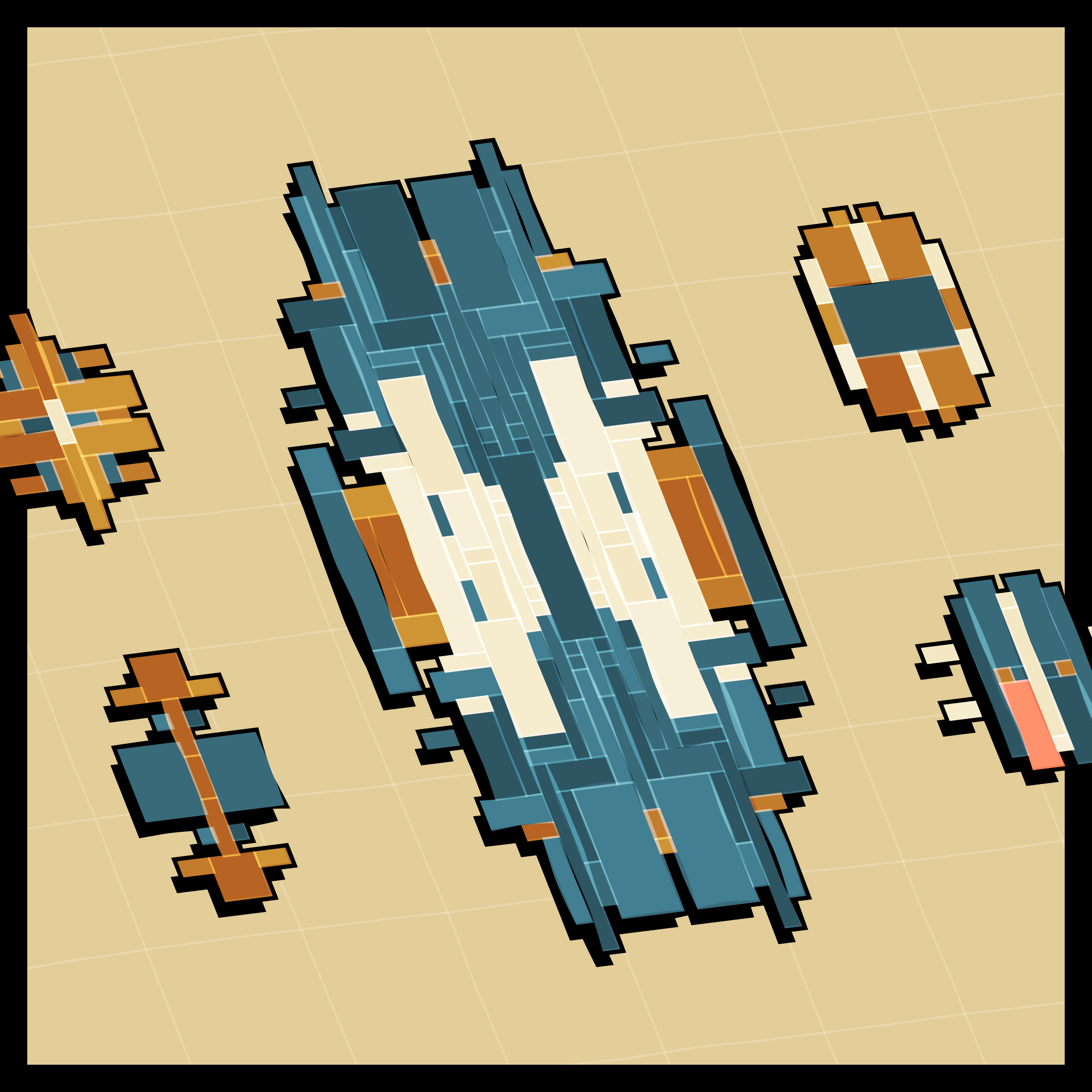 Art Blocks - Art Blocks v2 - Paper Armada #2673 - NFT # 37002673