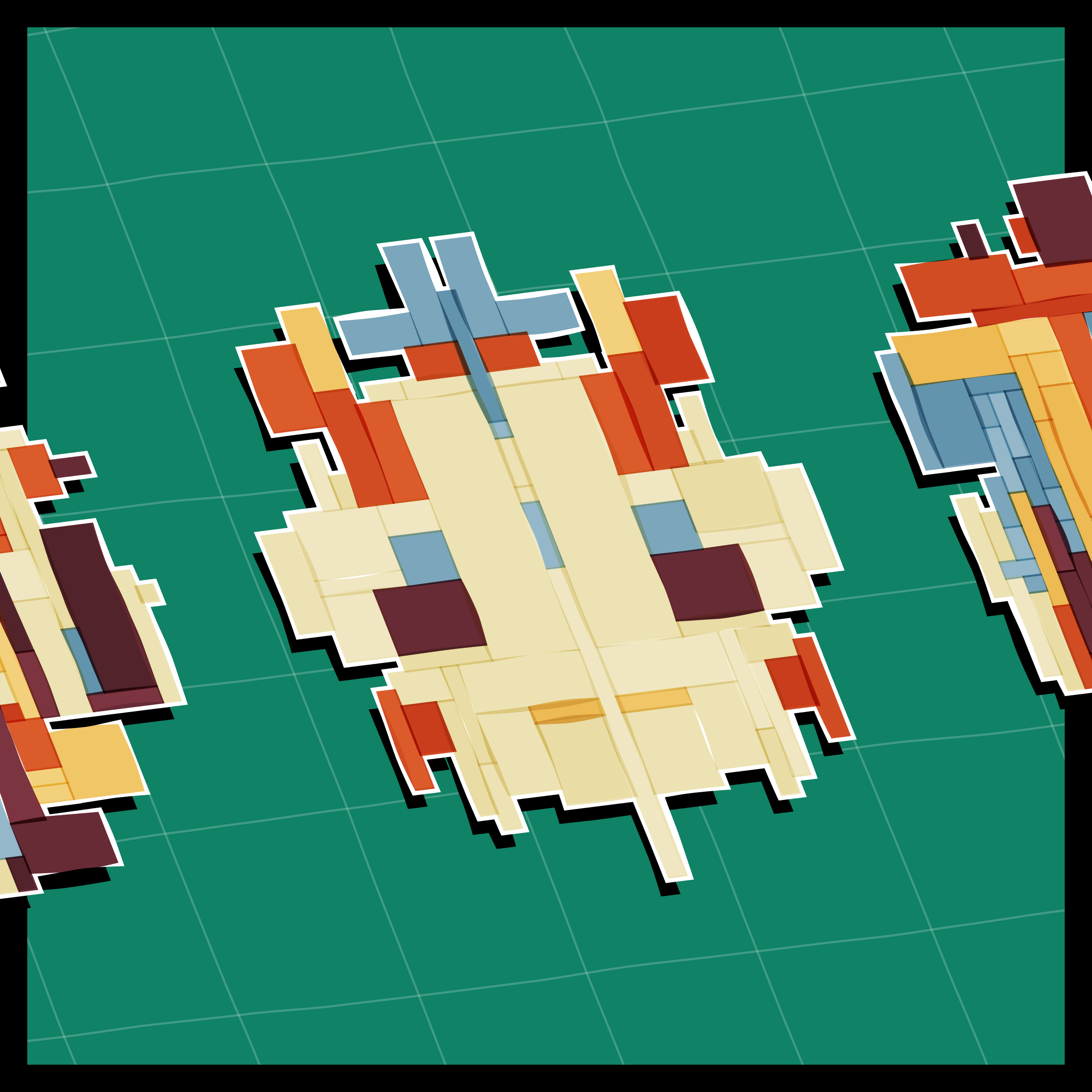 Art Blocks - Art Blocks v2 - Paper Armada #2675 - NFT # 37002675