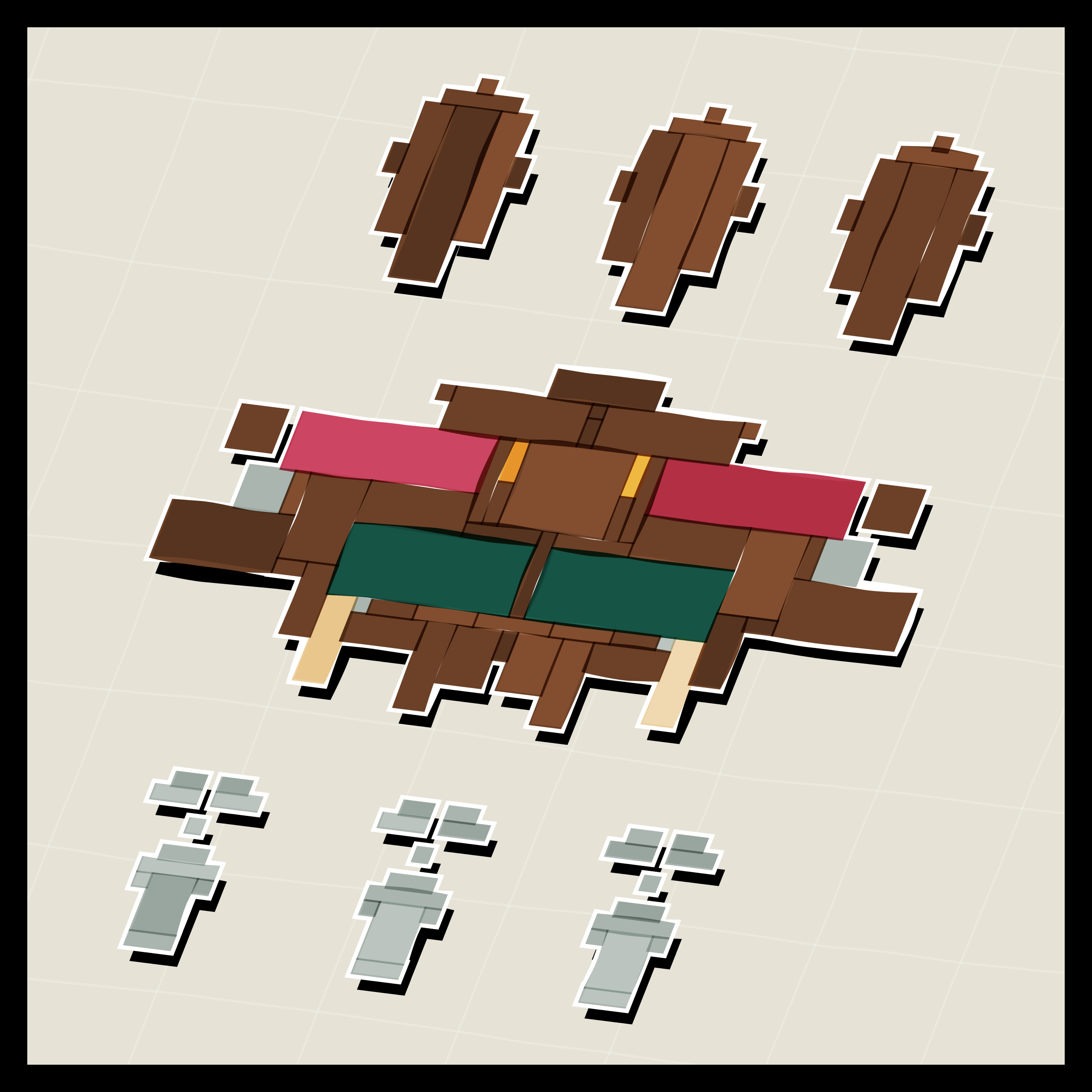 Art Blocks - Art Blocks v2 - Paper Armada #2686 - NFT # 37002686