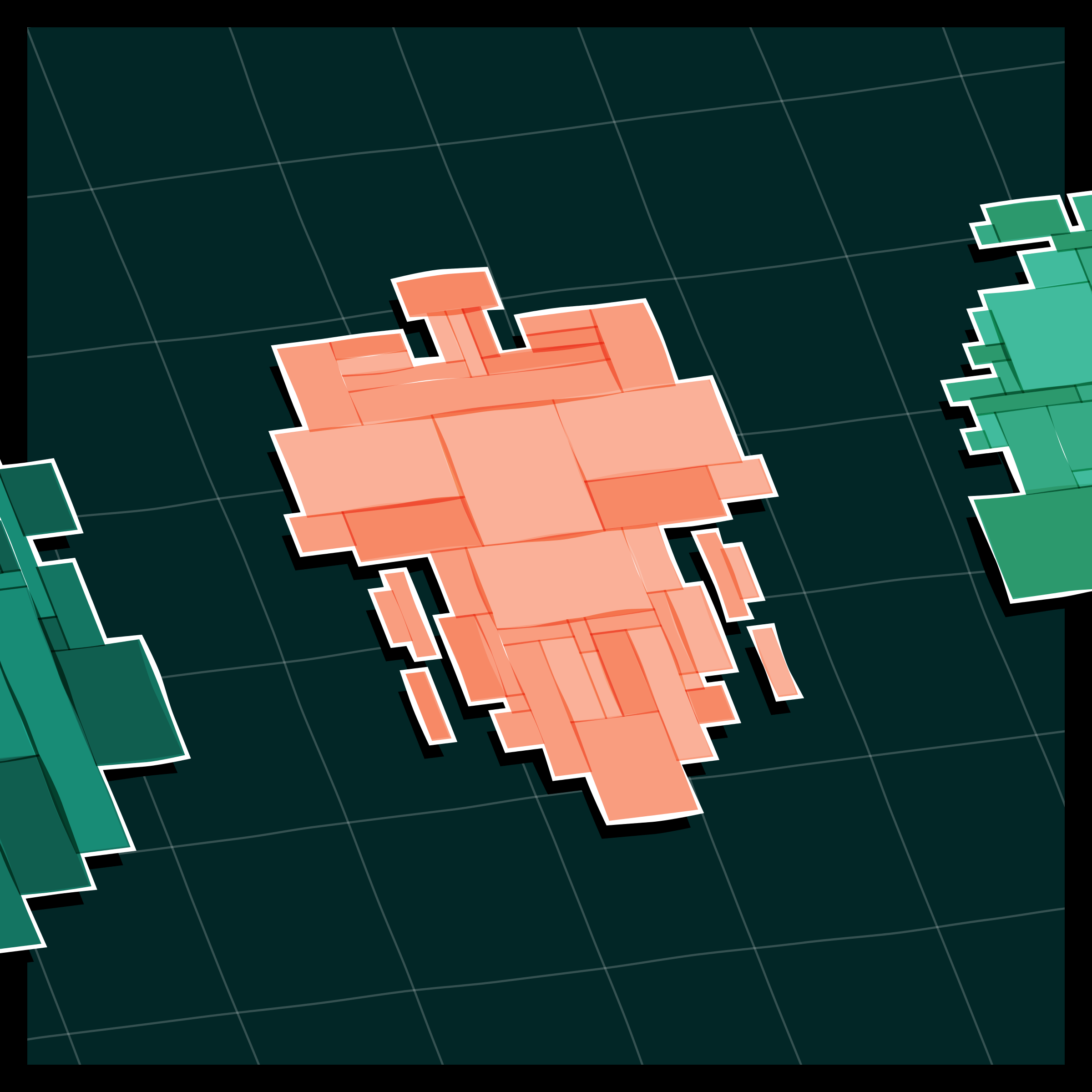 Art Blocks - Art Blocks v2 - Paper Armada #2690 - NFT # 37002690