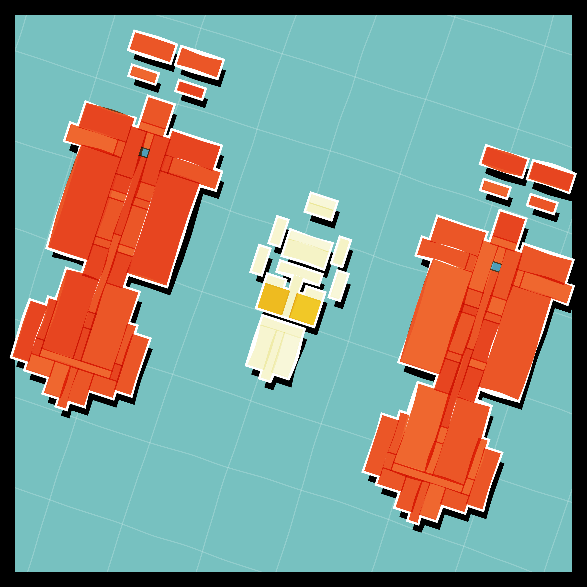 Art Blocks - Art Blocks v2 - Paper Armada #2695 - NFT # 37002695