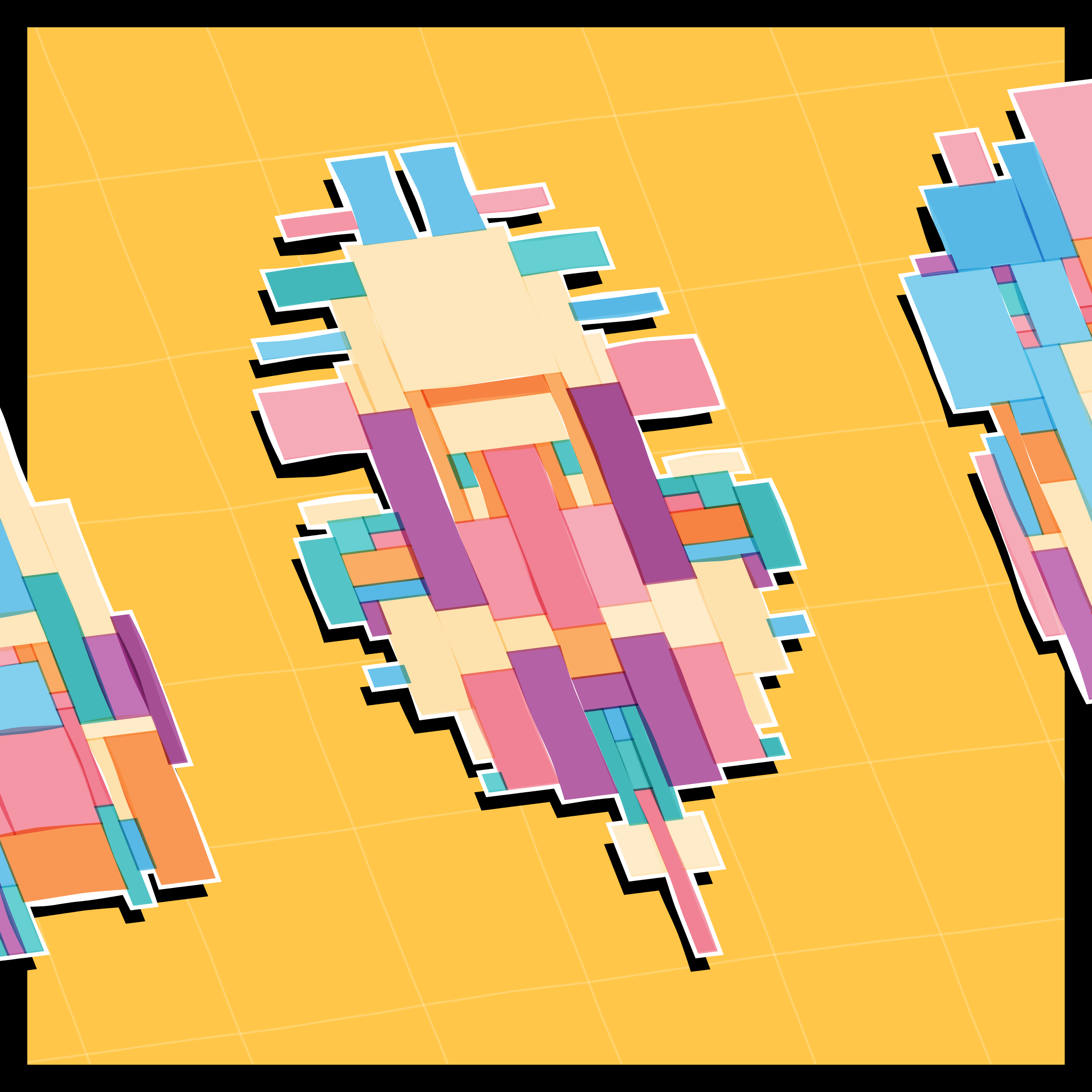 Art Blocks - Art Blocks v2 - Paper Armada #2715 - NFT # 37002715