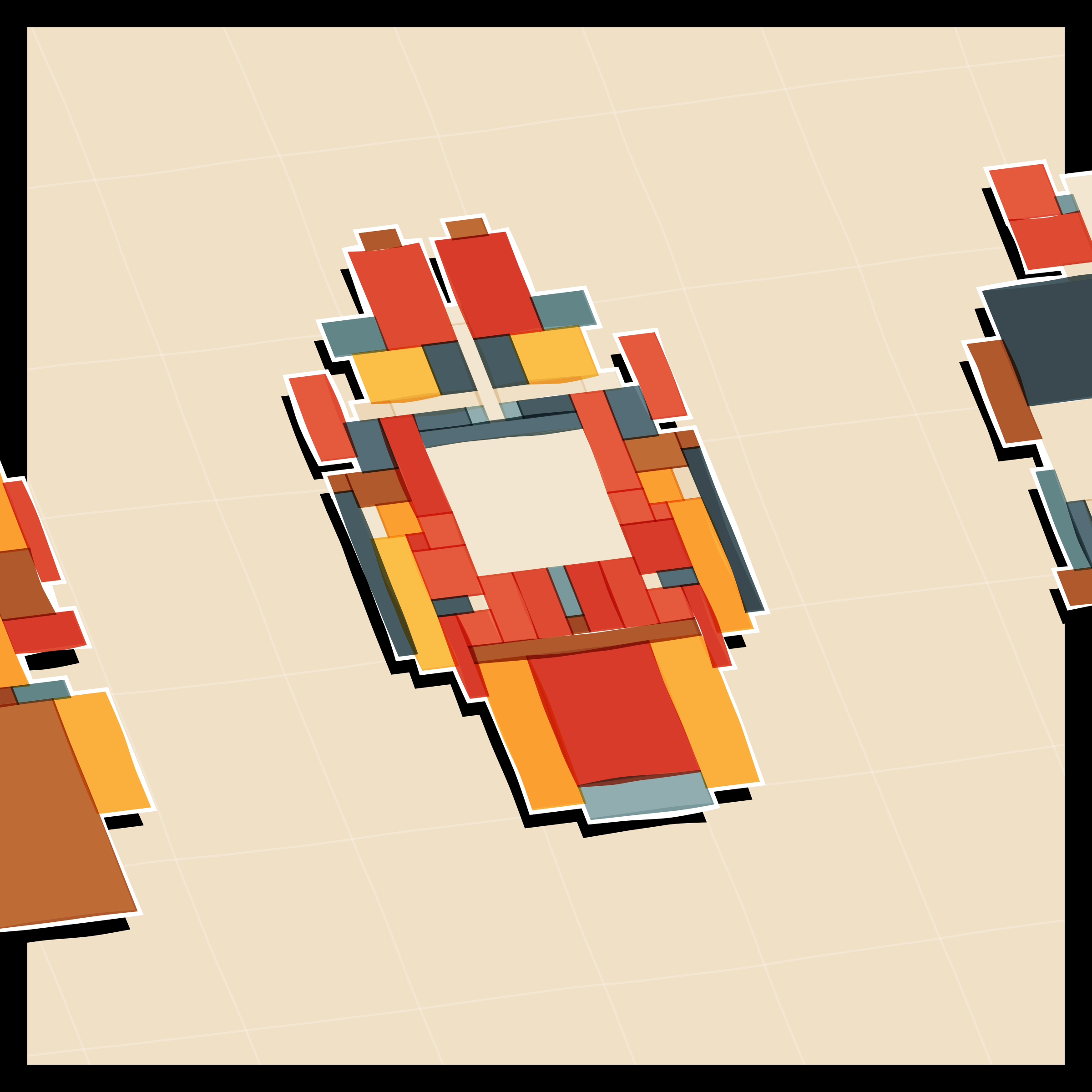 Art Blocks - Art Blocks v2 - Paper Armada #2716 - NFT # 37002716