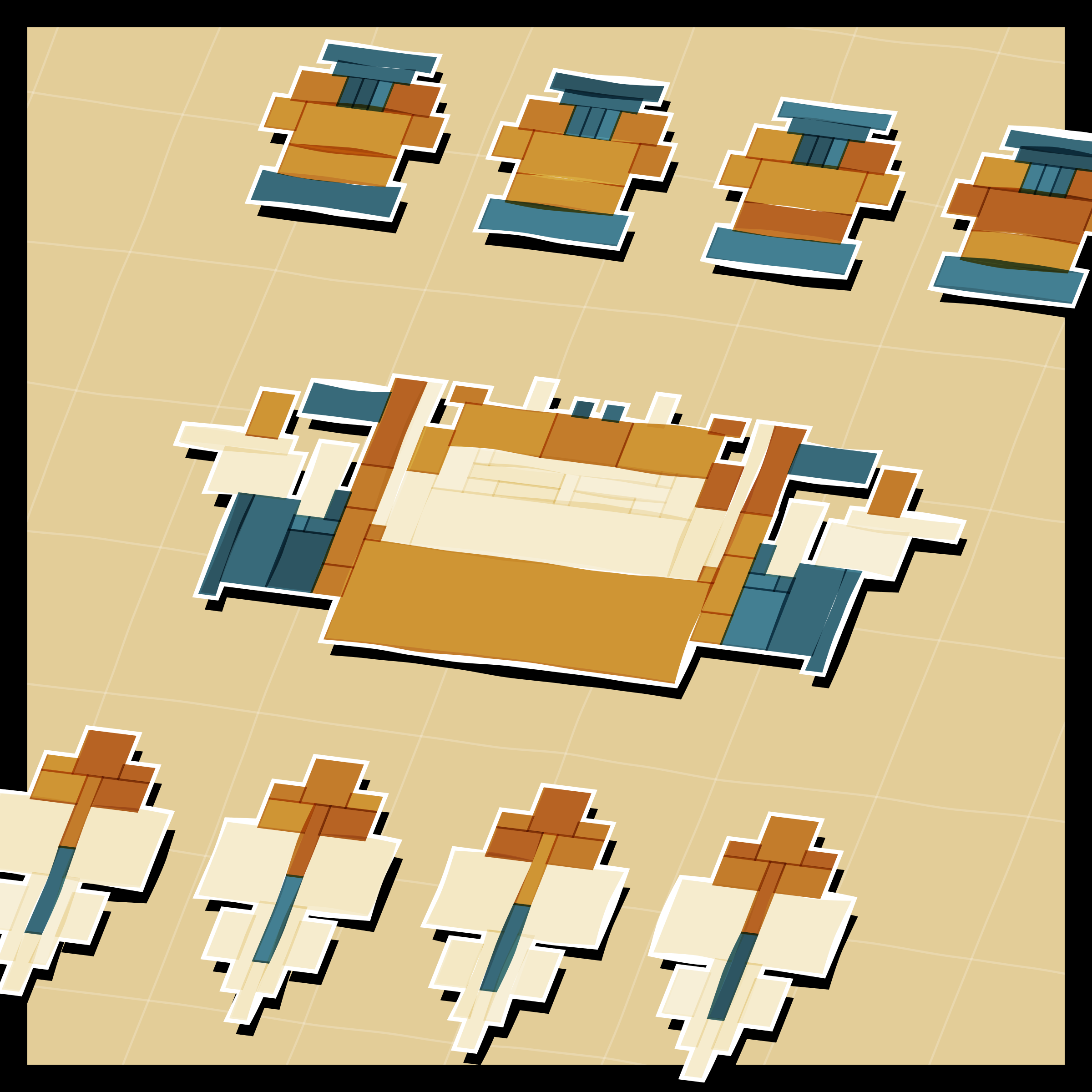 Art Blocks - Art Blocks v2 - Paper Armada #2729 - NFT # 37002729